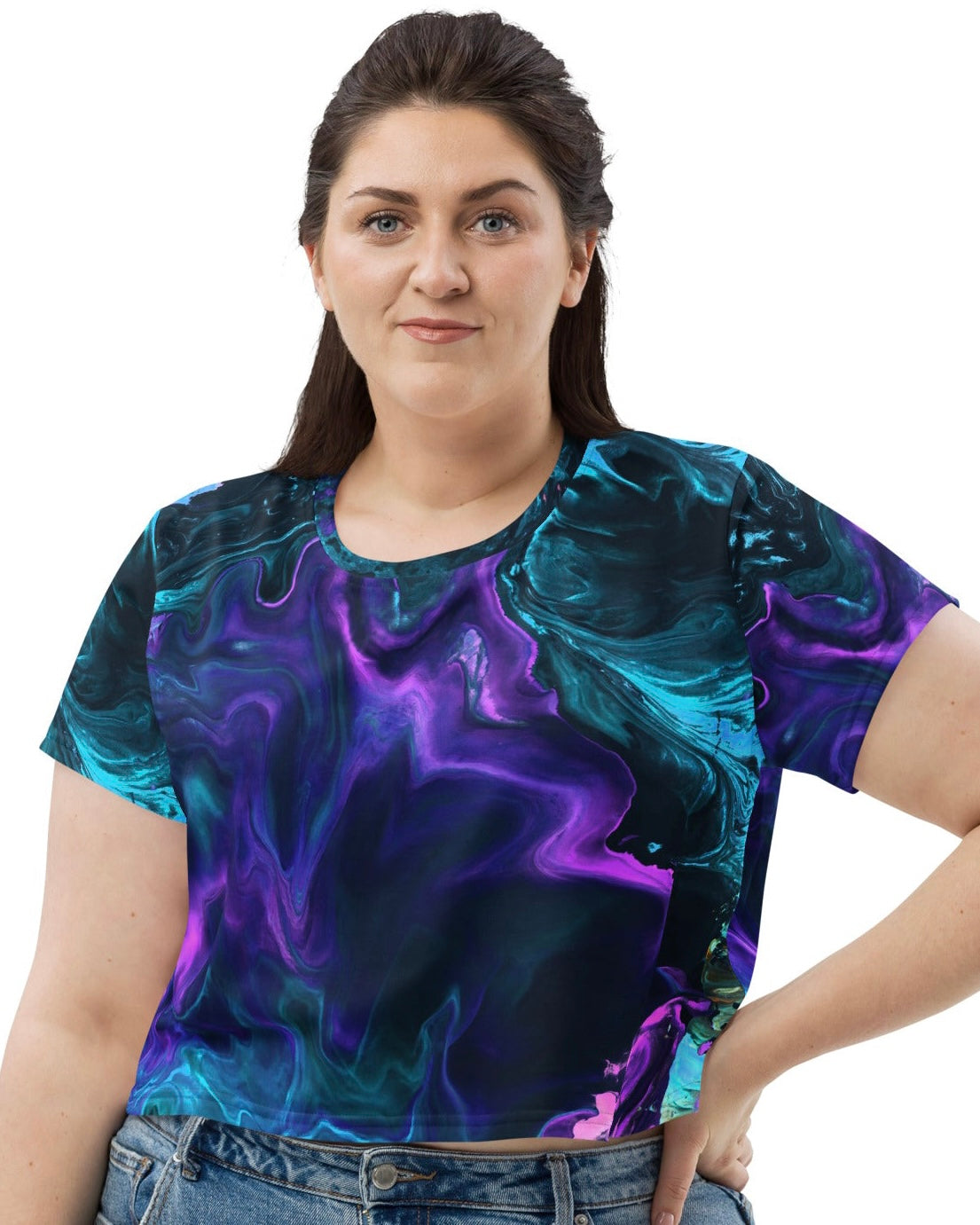 Lucy Crop Tee, Crop Tee, - One Stop Rave