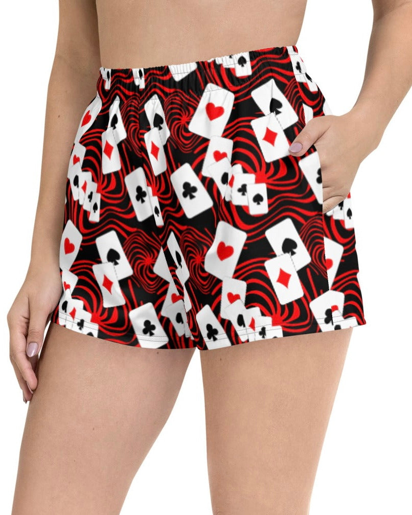 Off With Your Head Shorts, Athletic Shorts, - One Stop Rave