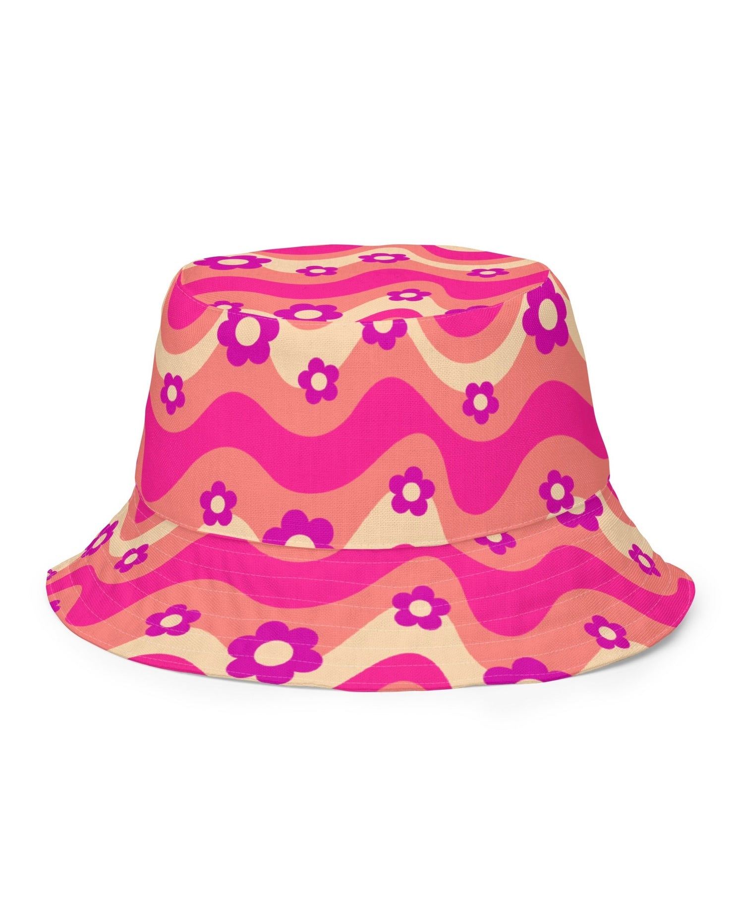 Flower Power Bucket Hat, Bucket Hat, - One Stop Rave
