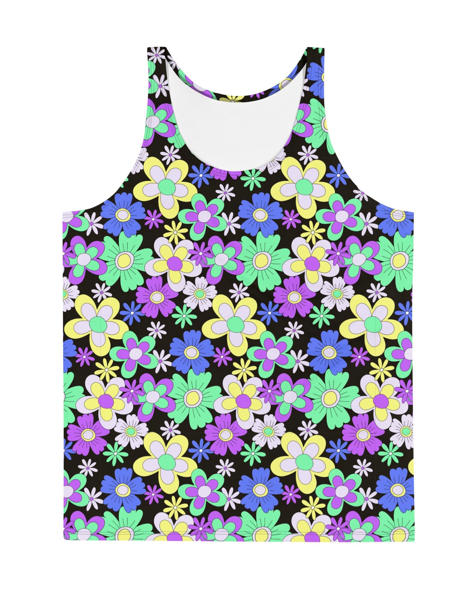 Crazy Daisy Tank Top, Tank Top, - One Stop Rave