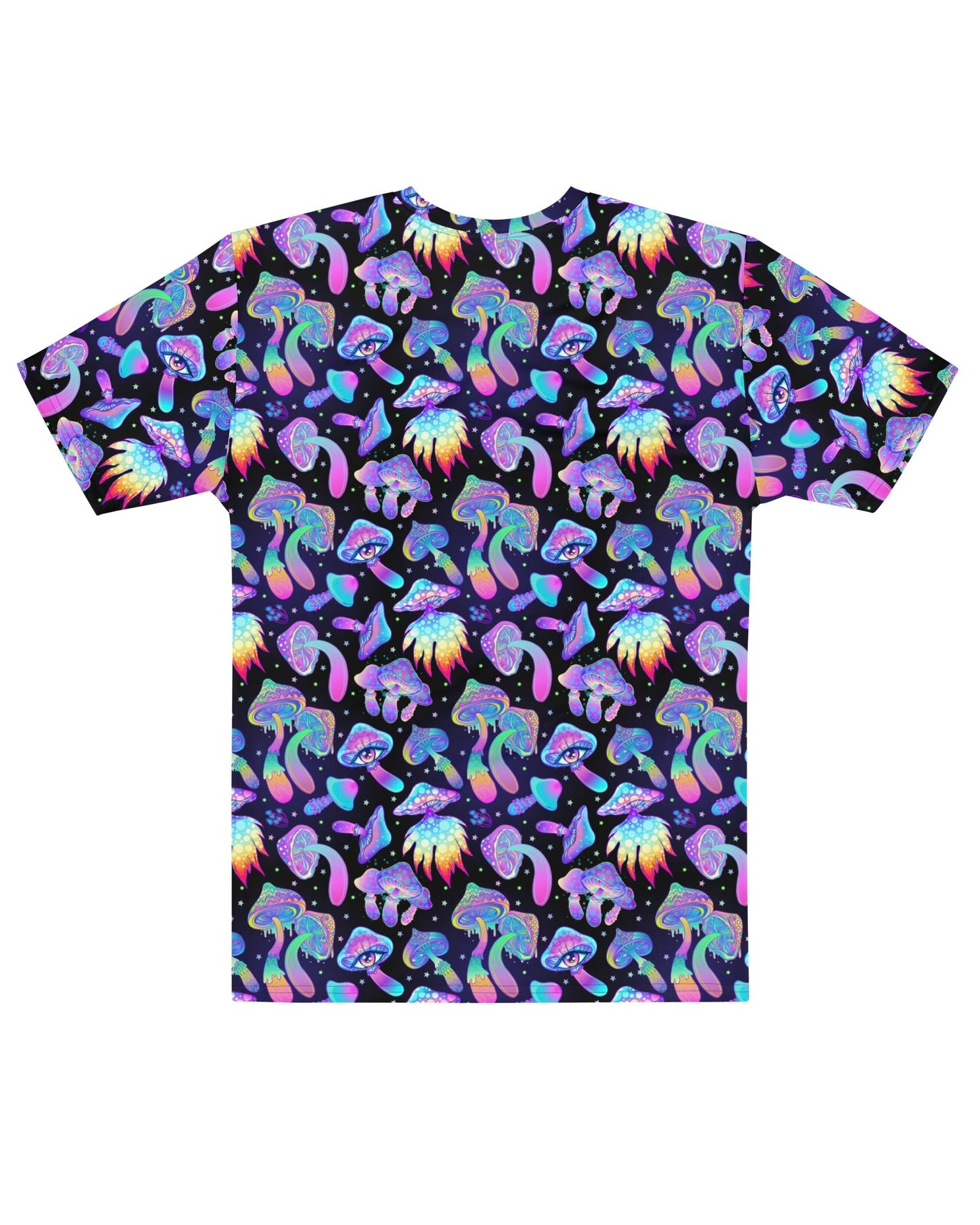 Shroomin Black T-Shirt, T-Shirt, - One Stop Rave