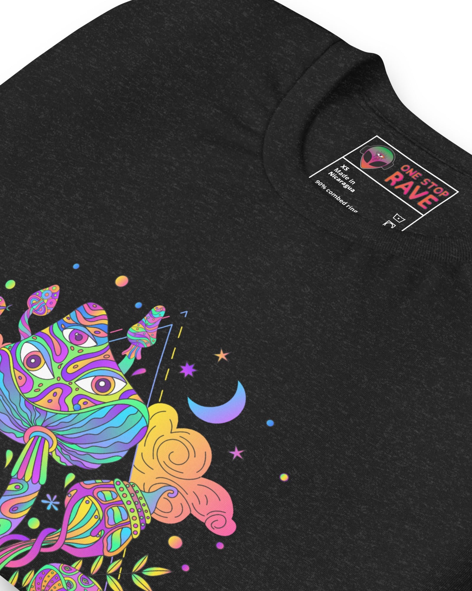 Mystic Mushroom T-Shirt, , - One Stop Rave