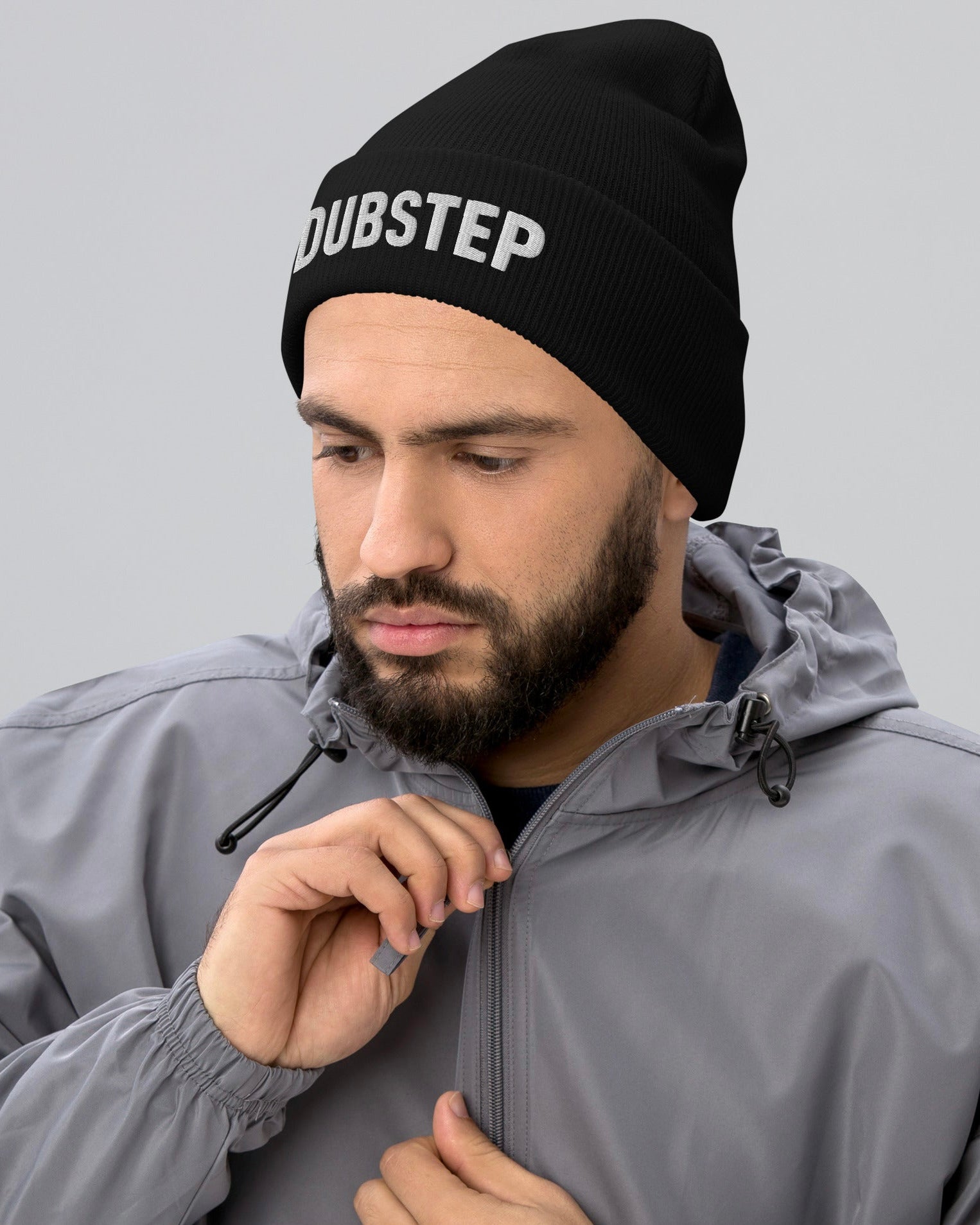 Dubstep Cuffed Beanie, Beanie, - One Stop Rave