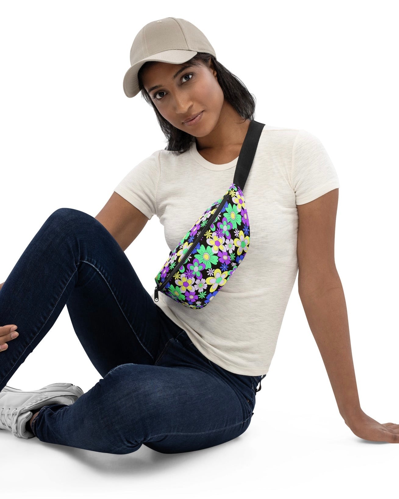 Crazy Daisy Fanny Pack, Fanny Pack, - One Stop Rave