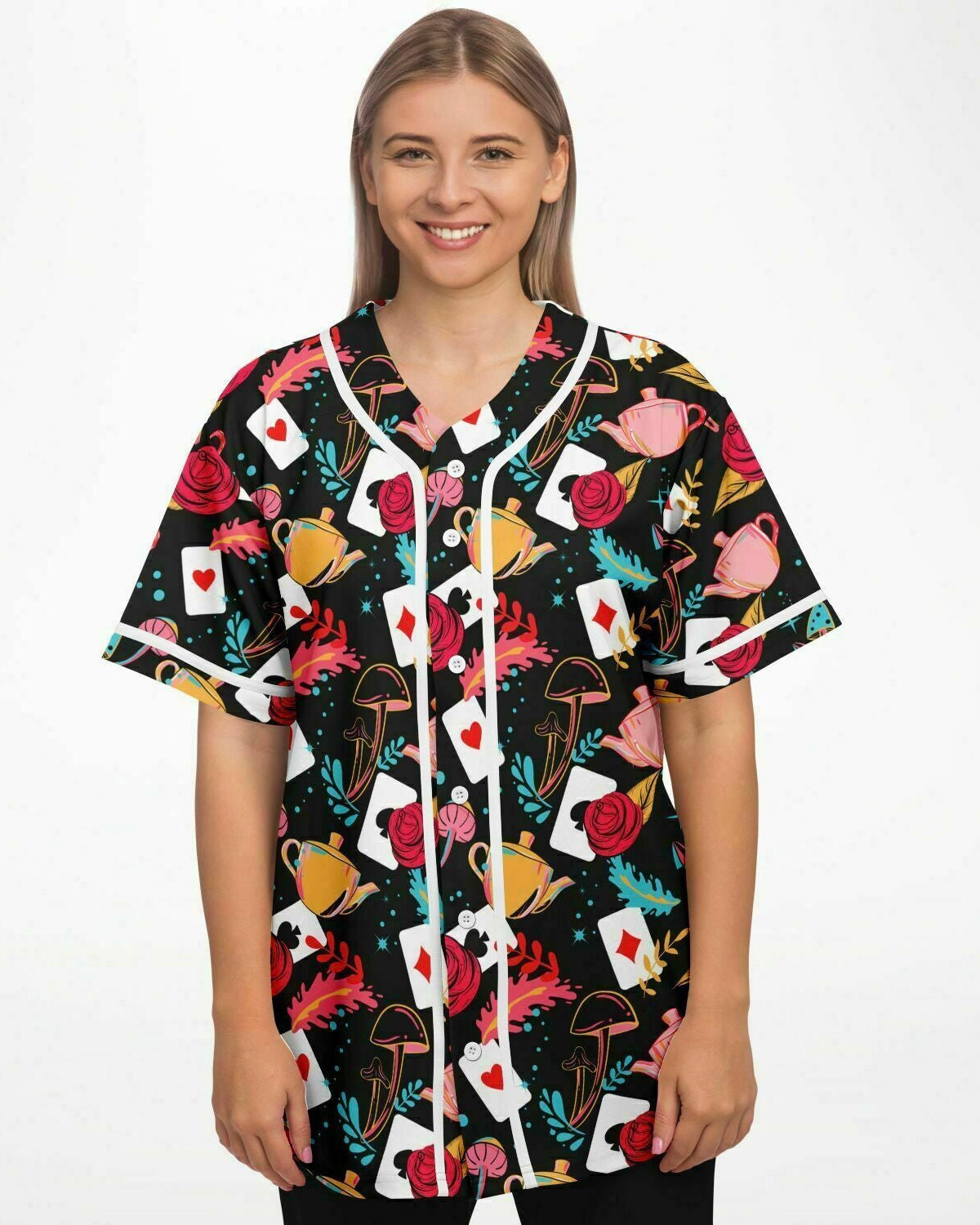 Curiouser and Curiouser Jersey, Baseball Jersey, - One Stop Rave