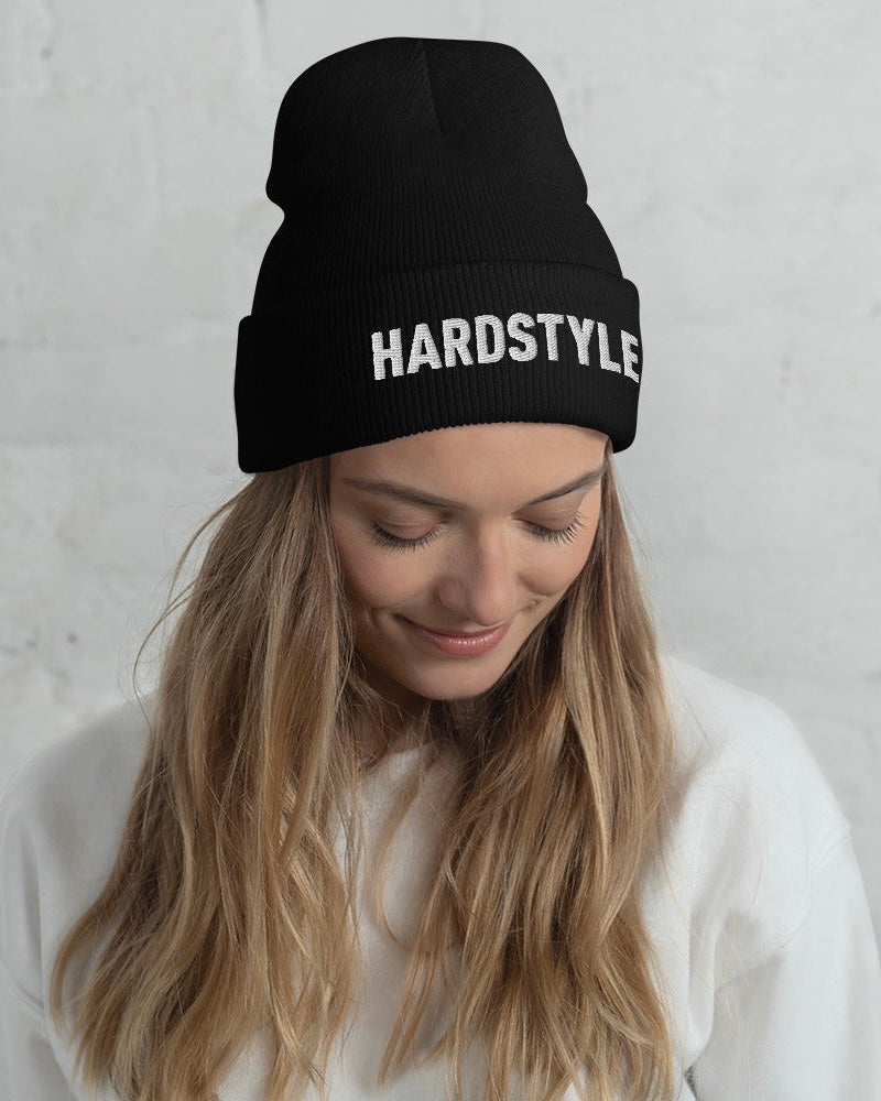 Hardstyle Cuffed Beanie, Beanie, - One Stop Rave
