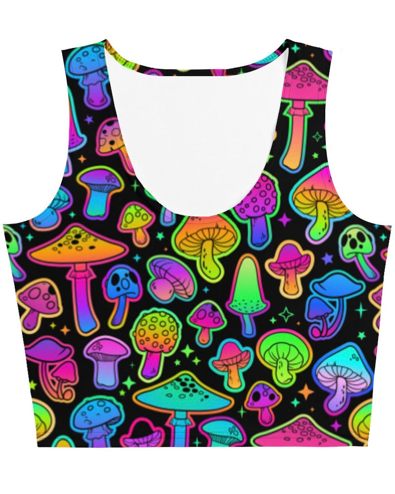 Psilo Crop Top, Crop Top, - One Stop Rave