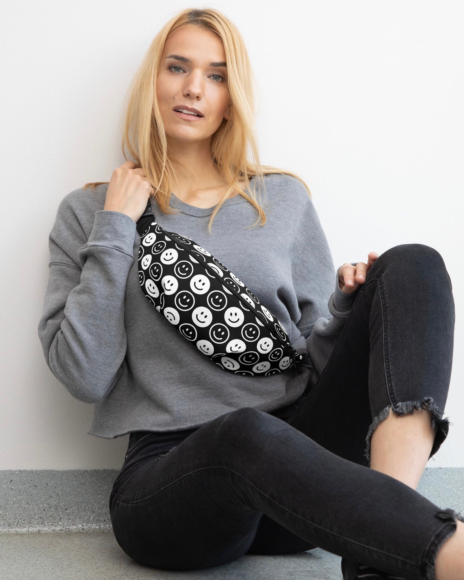 All Smiles Fanny Pack, Fanny Pack, - One Stop Rave