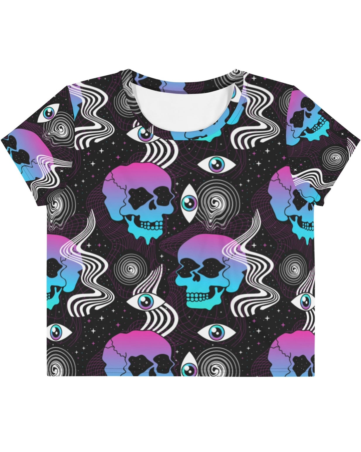 Ego Death Crop Tee, Crop Tee, - One Stop Rave