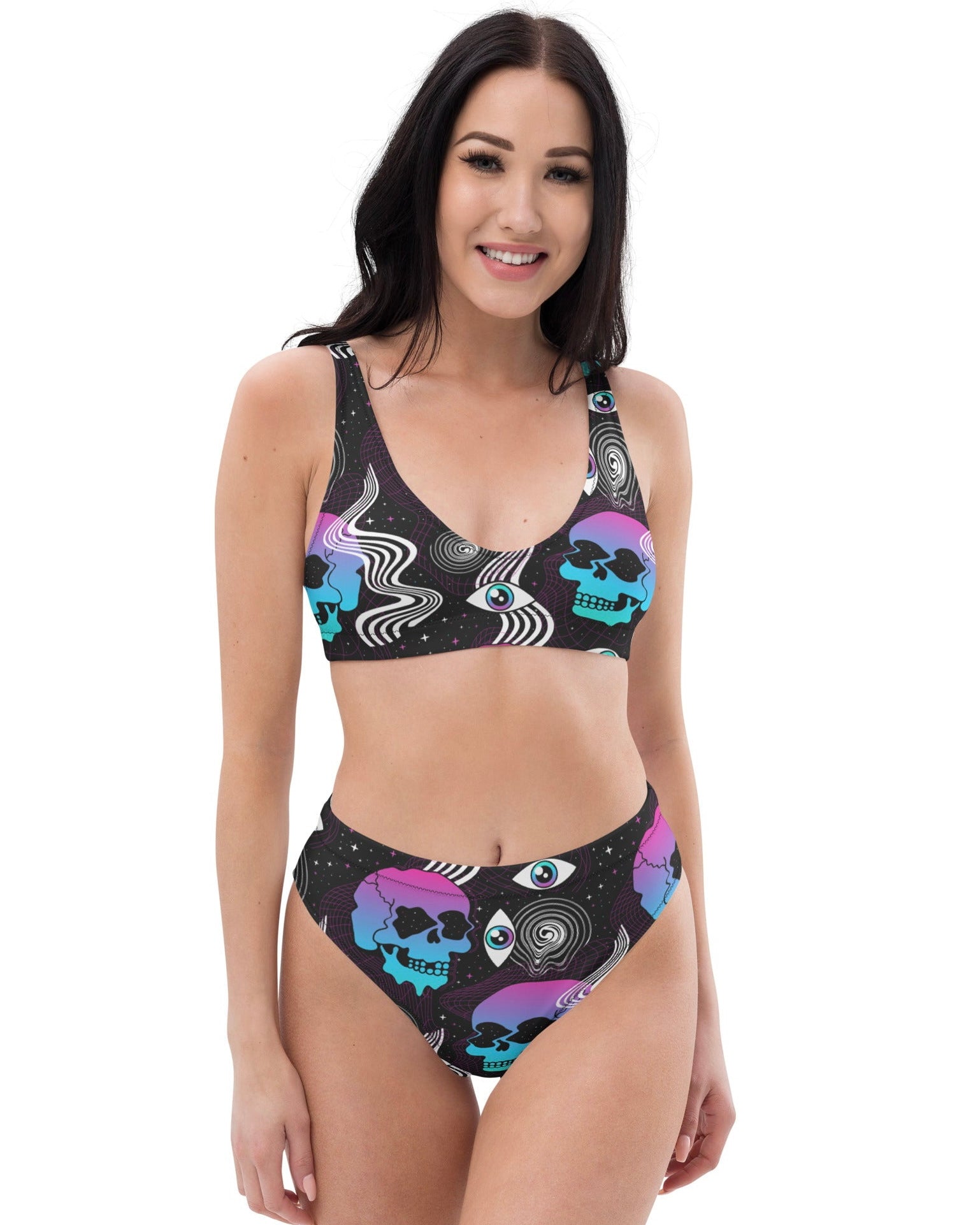 Ego Death Recycled High Waisted Bottoms, High-Waisted Bottoms, - One Stop Rave