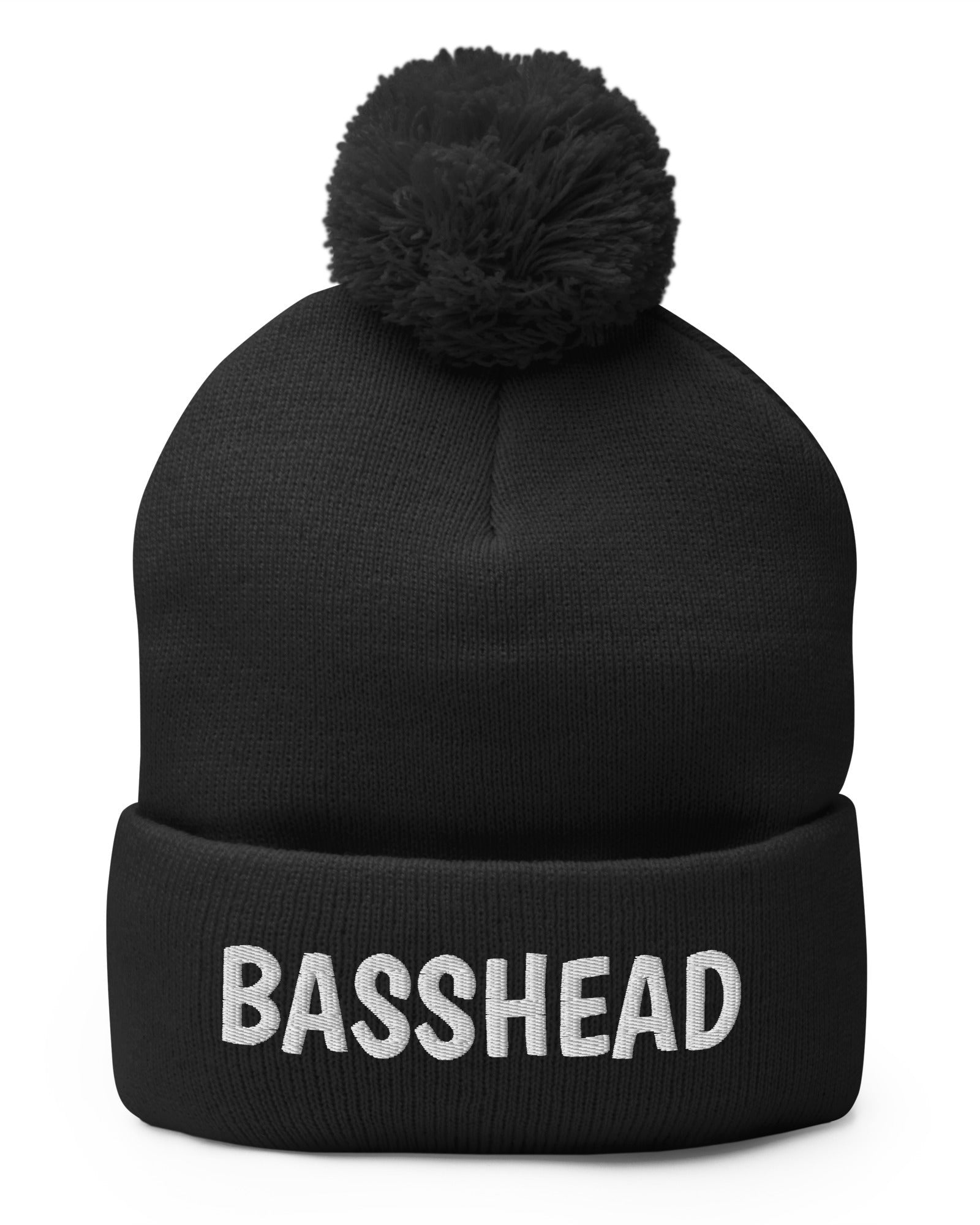 Basshead Pom-Pom Beanie, Beanie, - One Stop Rave