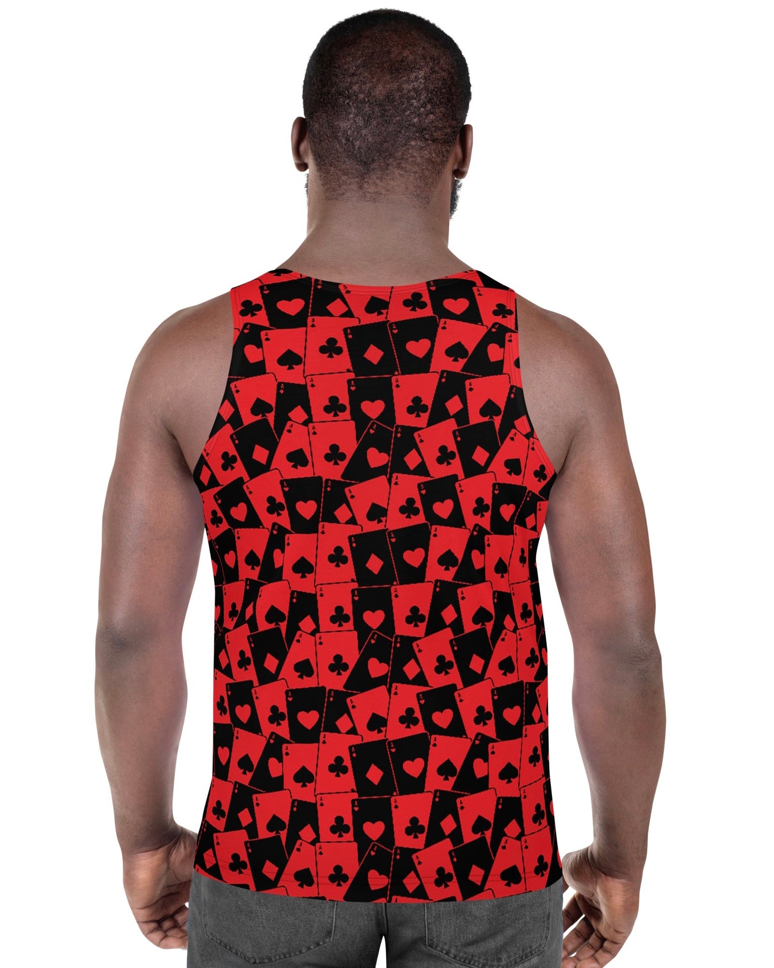 Ace Of Hearts Tank Top, Tank Top, - One Stop Rave