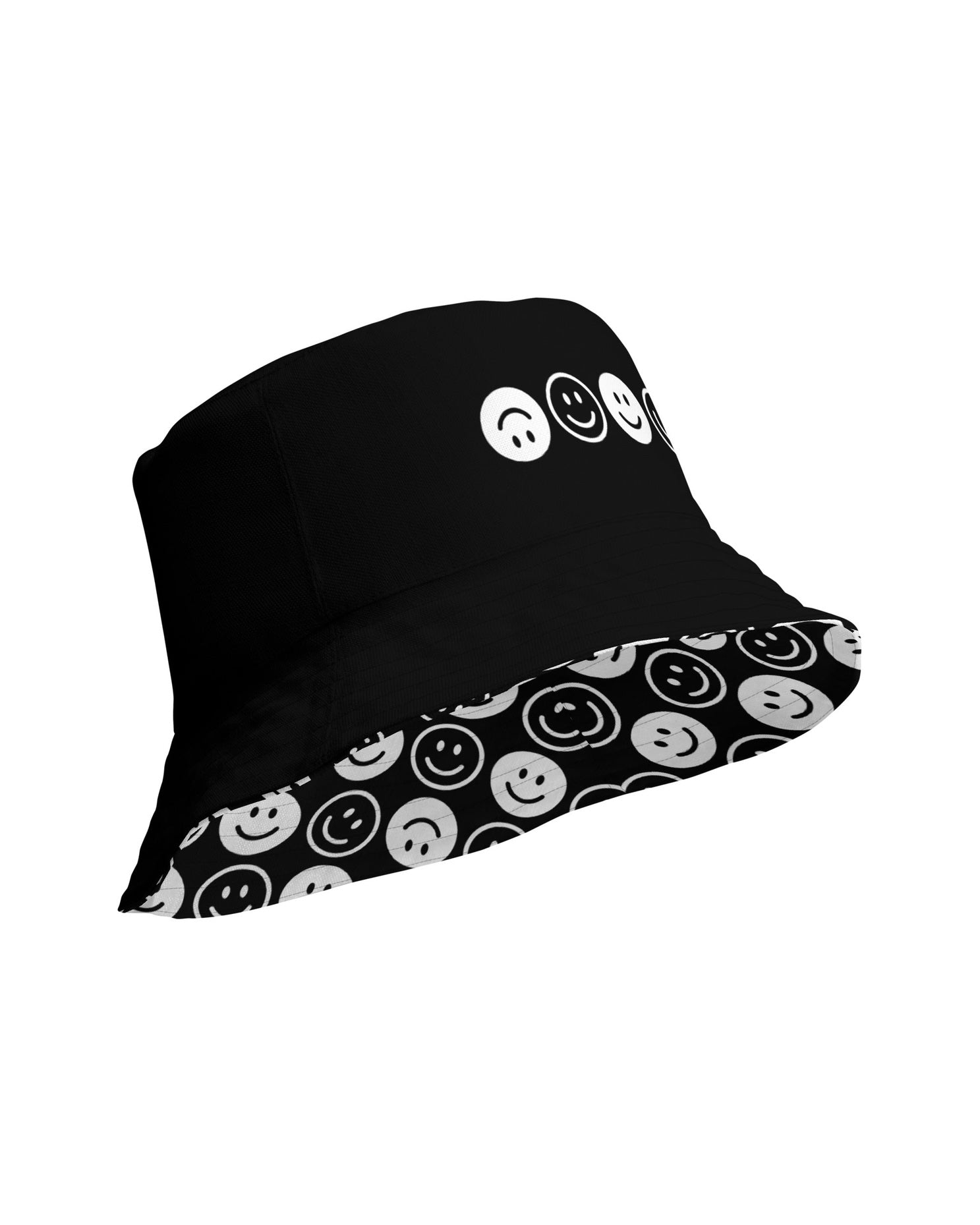 All Smiles Reversible Bucket Hat, Bucket Hat, - One Stop Rave