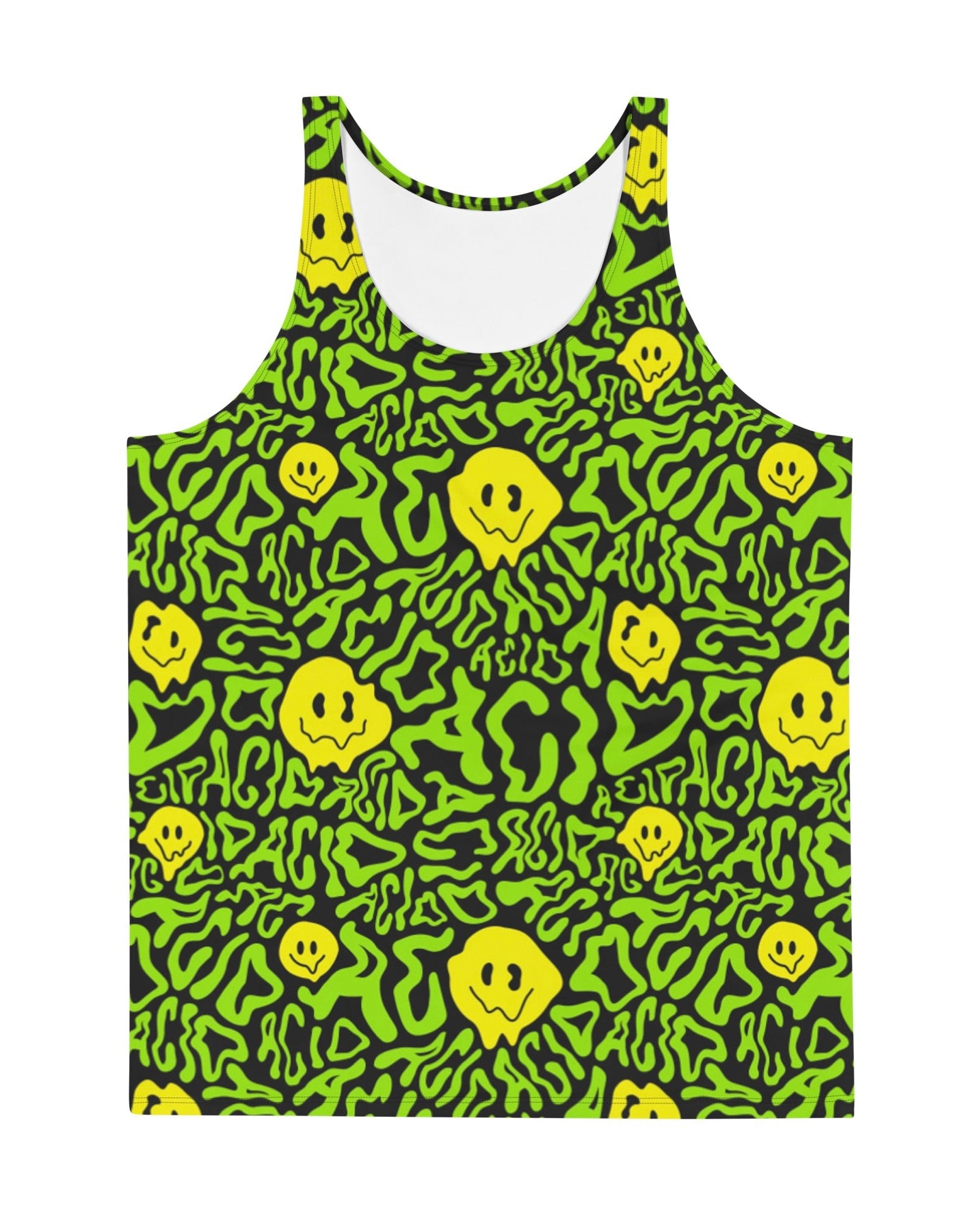 Acid Smilez Tank Top, Tank Top, - One Stop Rave