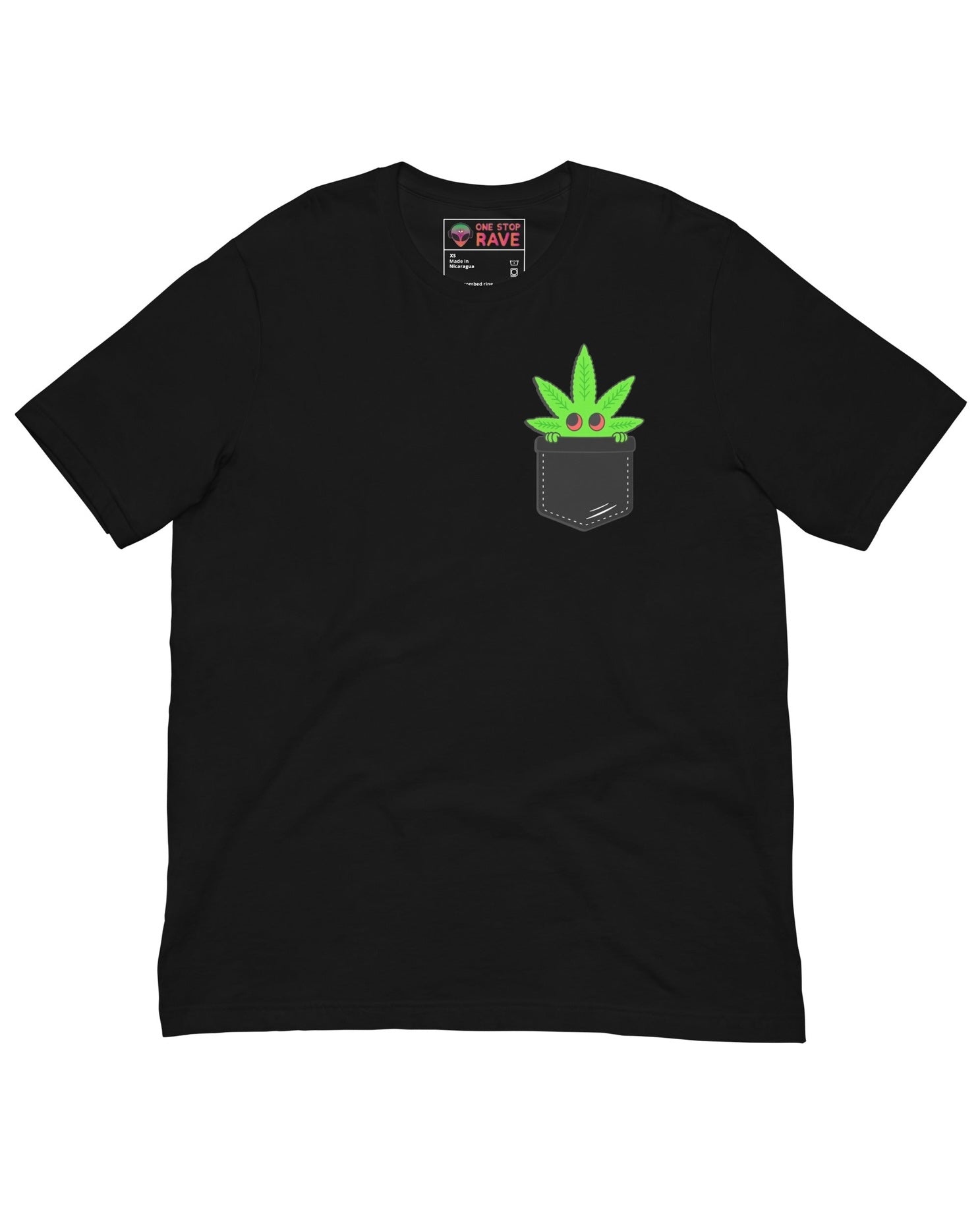 Pocket Weed T-Shirt, T-Shirt, - One Stop Rave