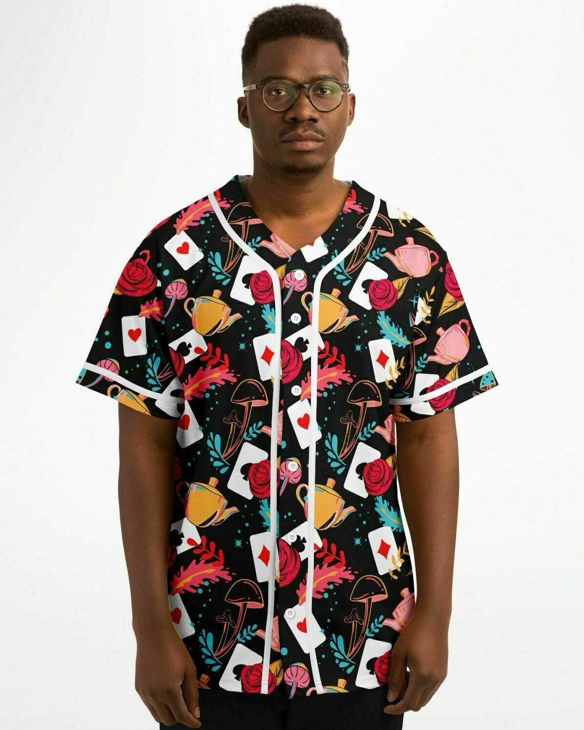 Curiouser and Curiouser Jersey, Baseball Jersey, - One Stop Rave