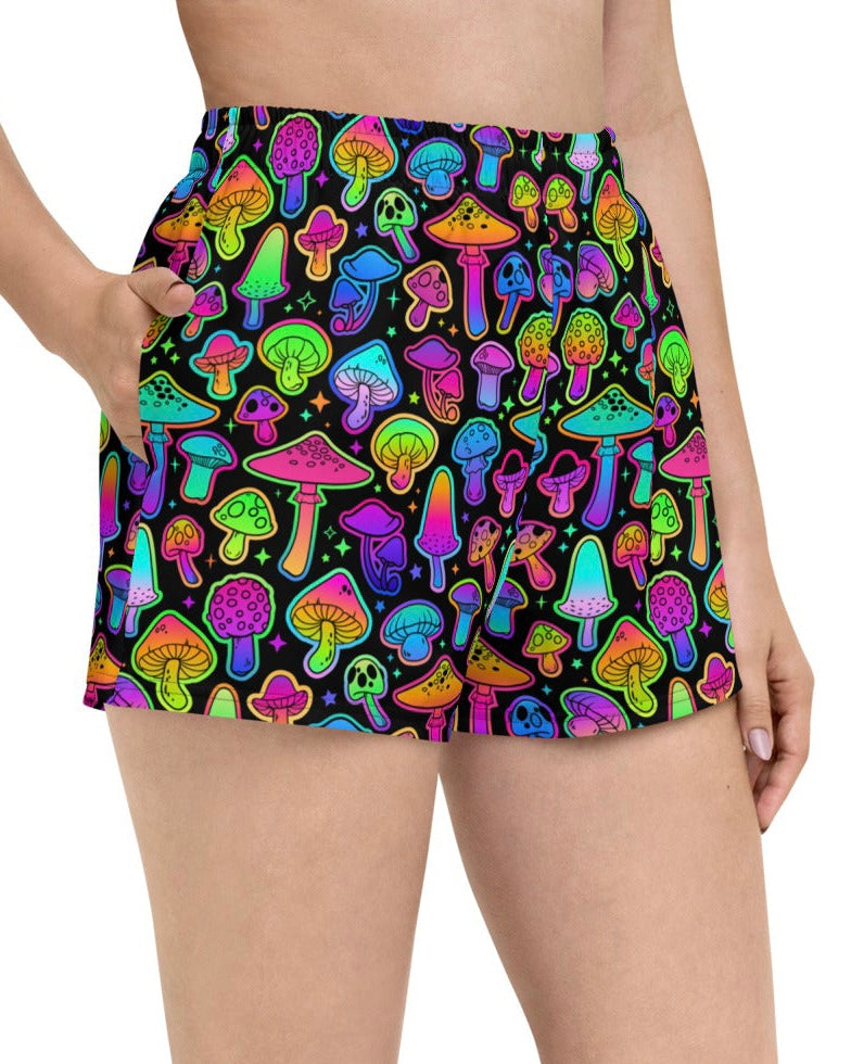 Psilo Recycled Shorts, Athletic Shorts, - One Stop Rave