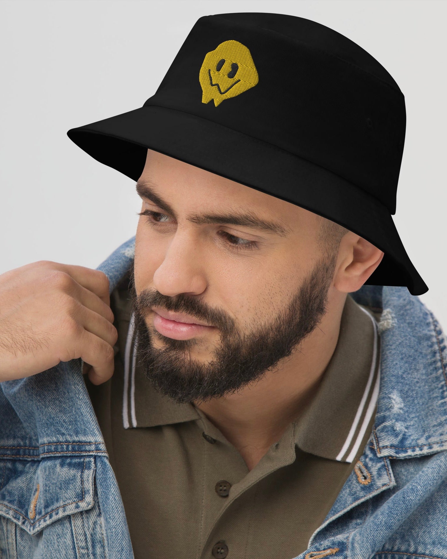 Acid Smilez Bucket Hat, Bucket Hat, - One Stop Rave