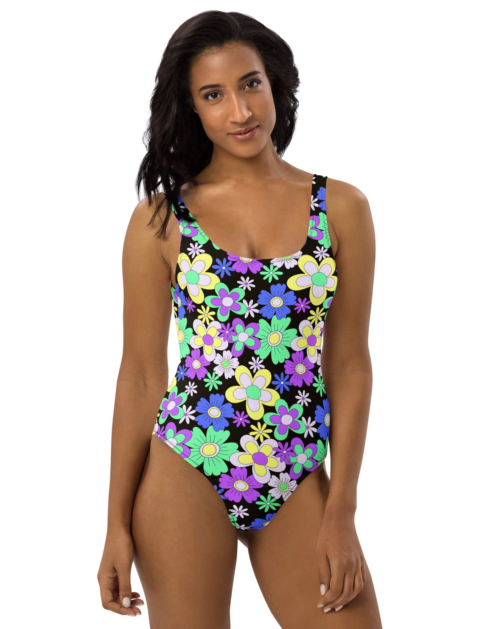 Crazy Daisy Bodysuit, Bodysuit, - One Stop Rave