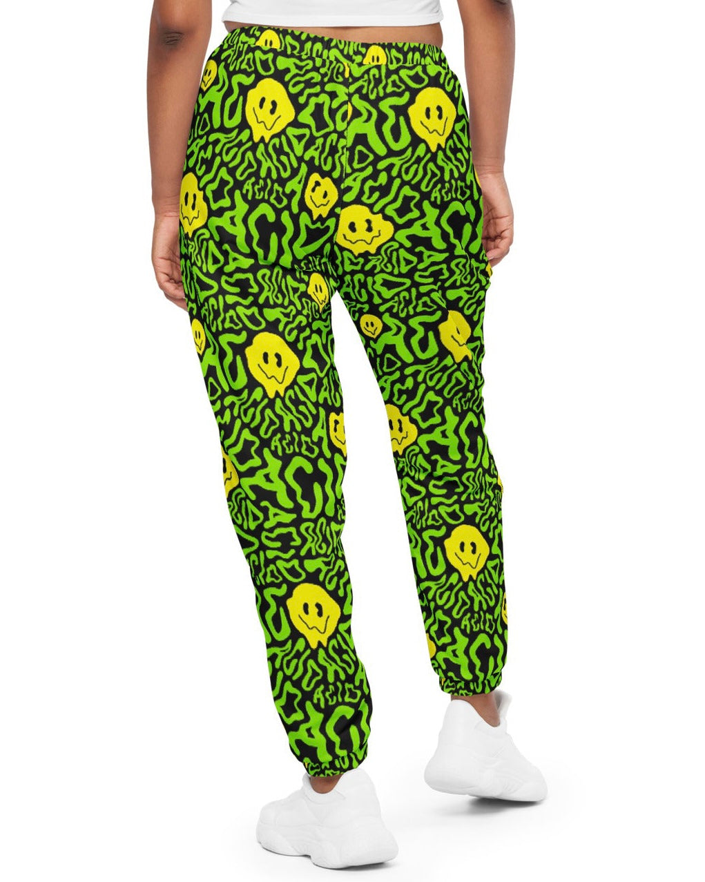 Acid Smilez Track Pants, Track Pants, - One Stop Rave