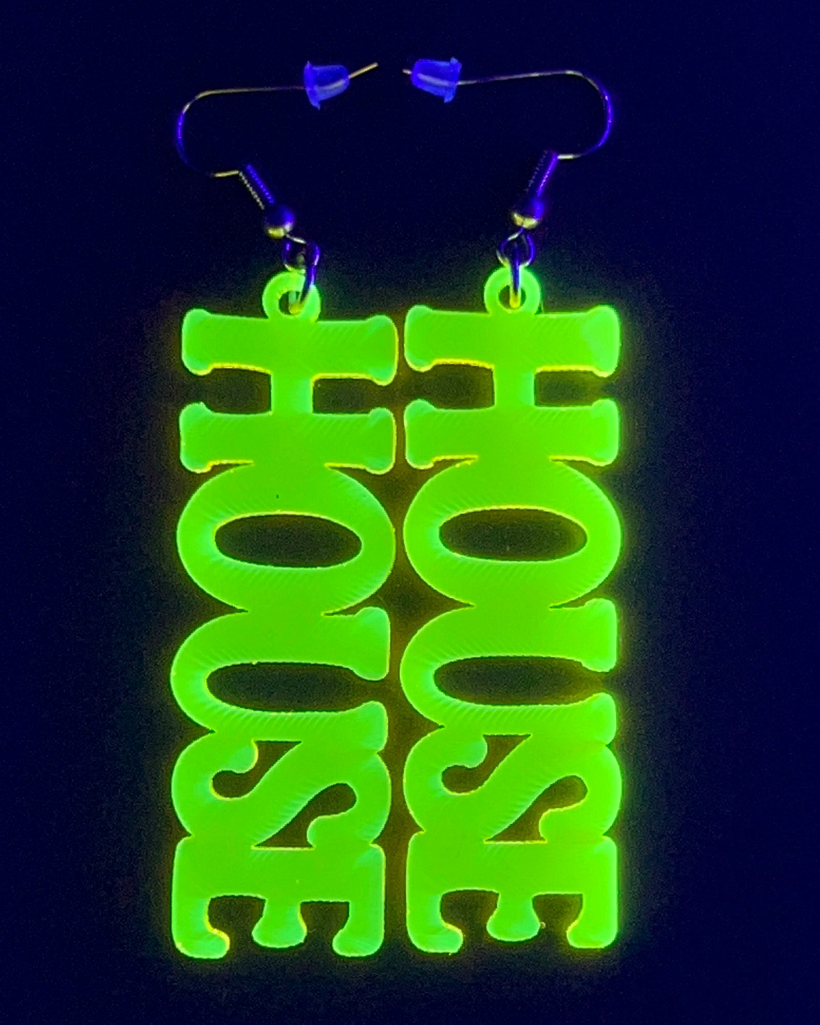 House Music Earrings, Dangle Earrings, - One Stop Rave