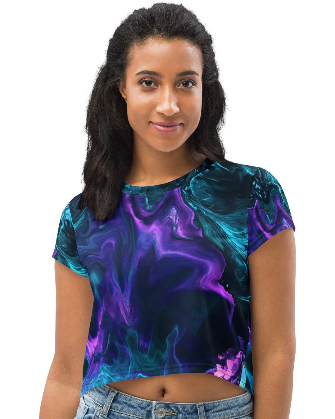 Lucy Crop Tee, Crop Tee, - One Stop Rave