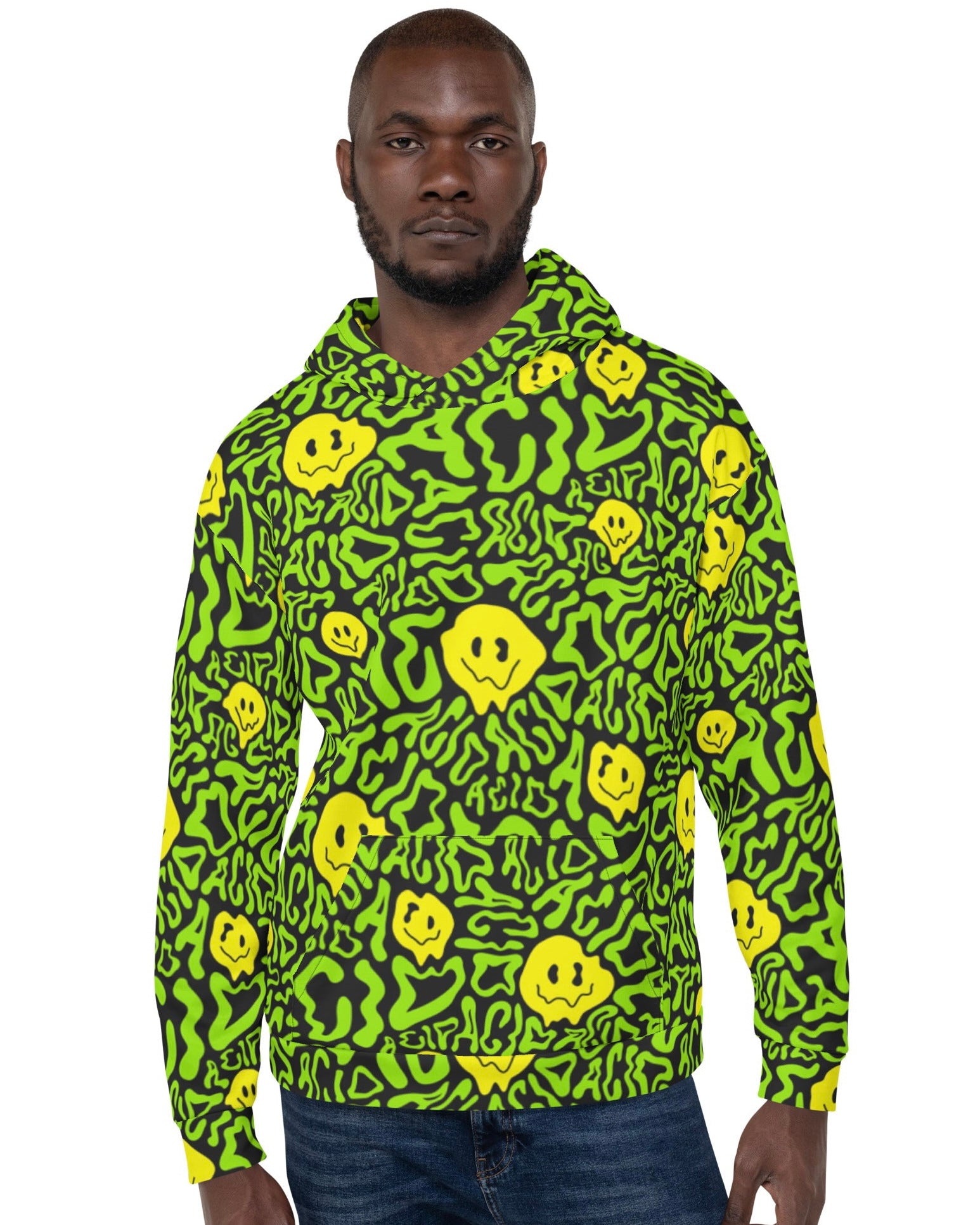 Acid Smilez Hoodie, Hoodie, - One Stop Rave