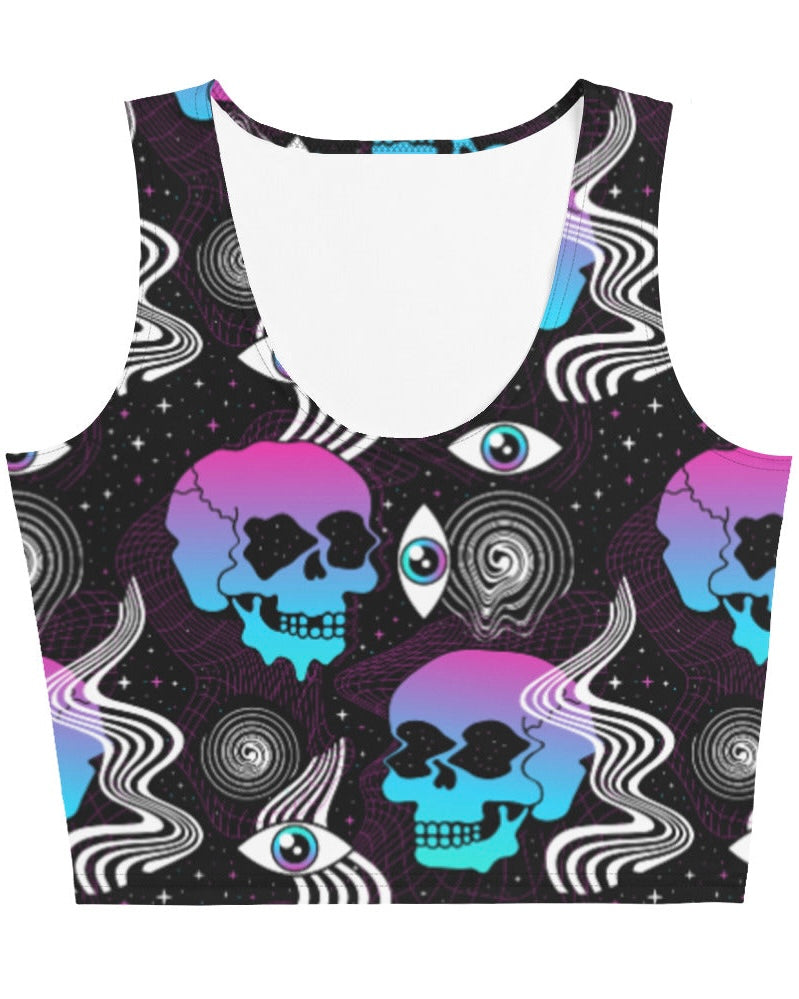 Ego Death Crop Top, Crop Top, - One Stop Rave