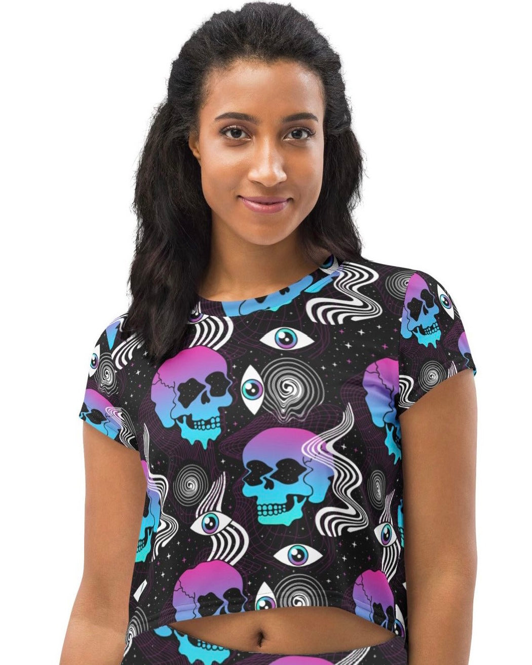 Ego Death Crop Tee, Crop Tee, - One Stop Rave