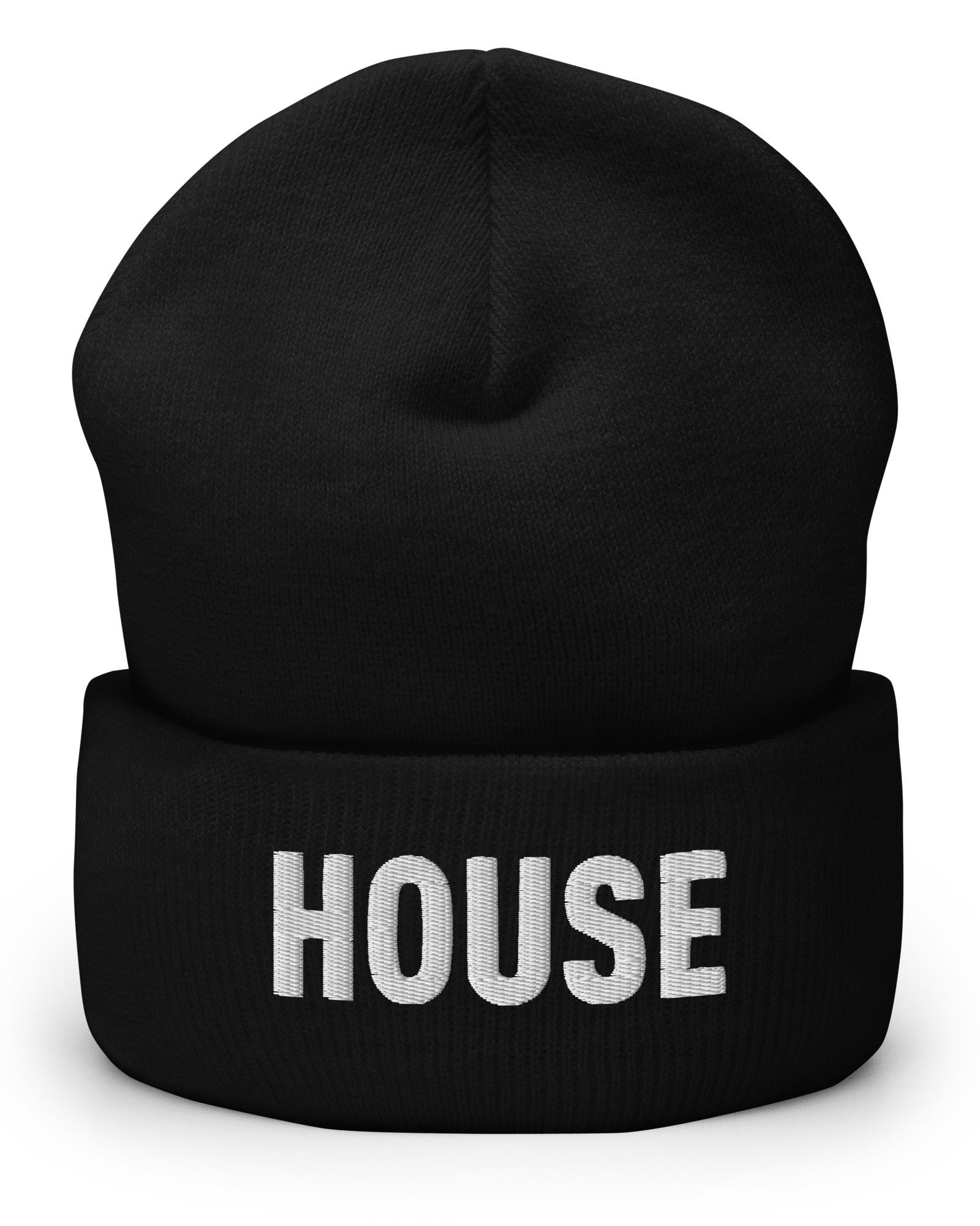 House Cuffed Beanie, Beanie, - One Stop Rave