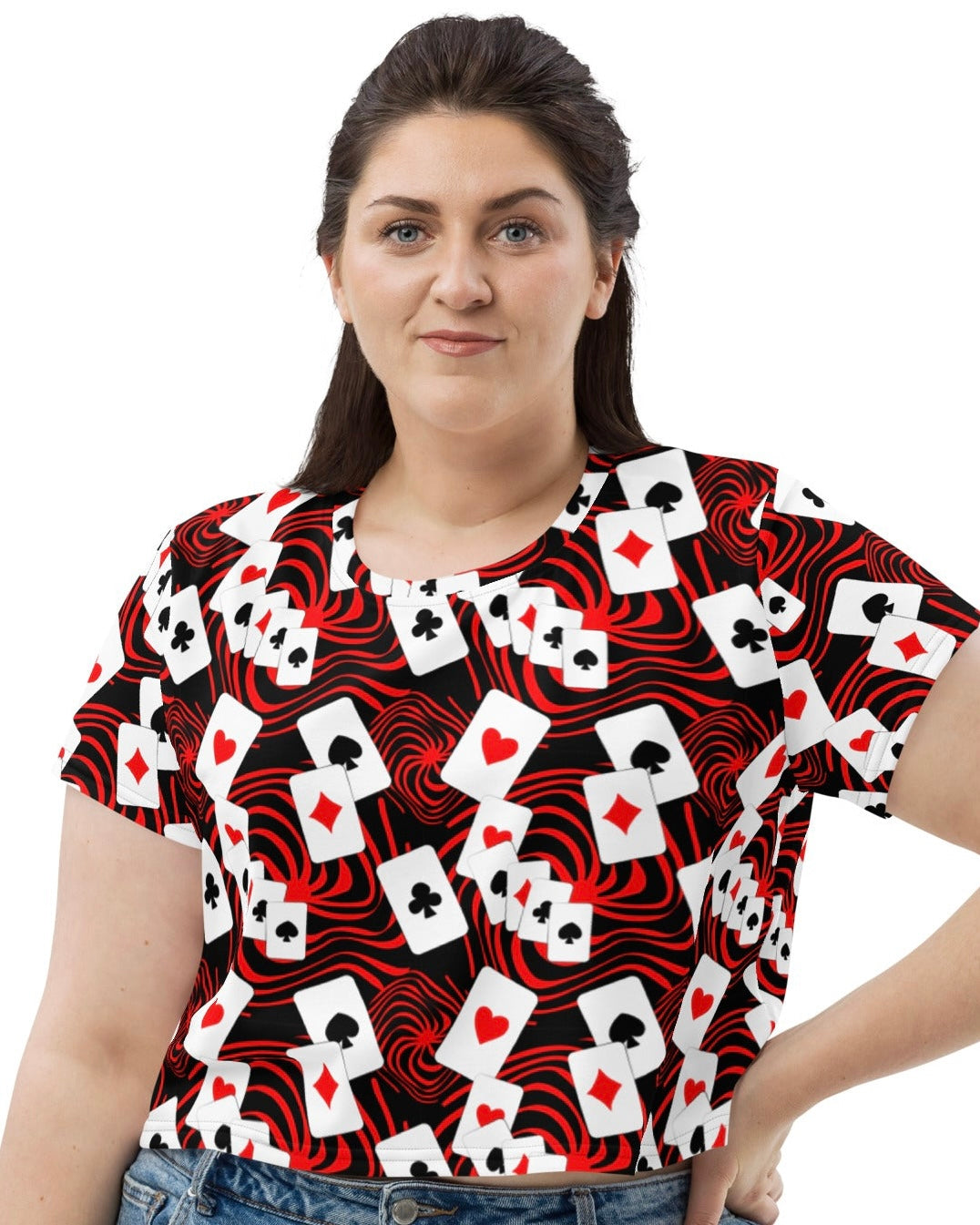 Off With Your Head Crop Tee, Crop Tee, - One Stop Rave