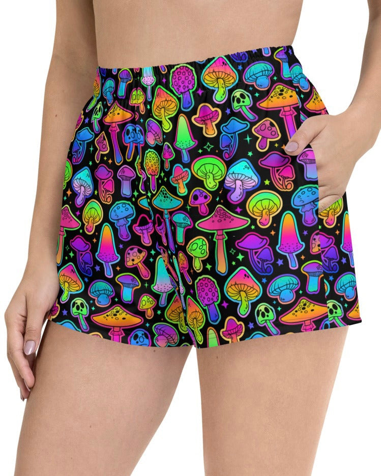 Psilo Recycled Shorts, Athletic Shorts, - One Stop Rave