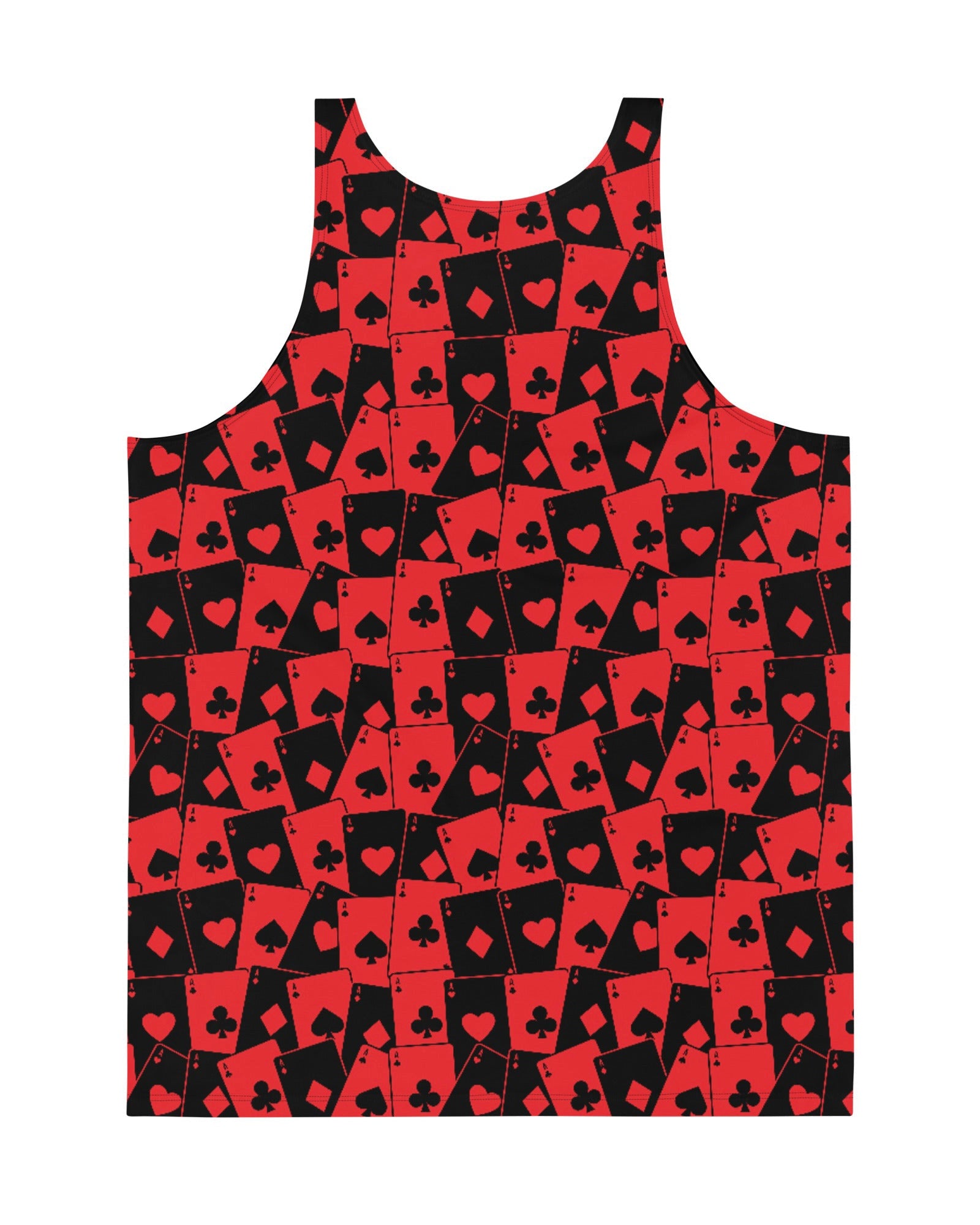 Ace Of Hearts Tank Top, Tank Top, - One Stop Rave