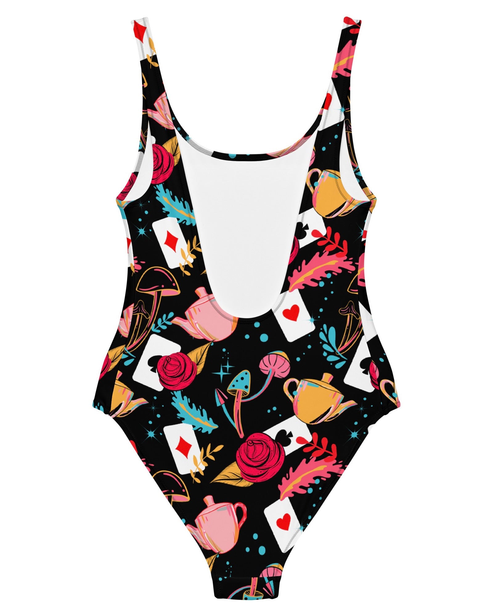 Curiouser and Curiouser Bodysuit, Bodysuit, - One Stop Rave