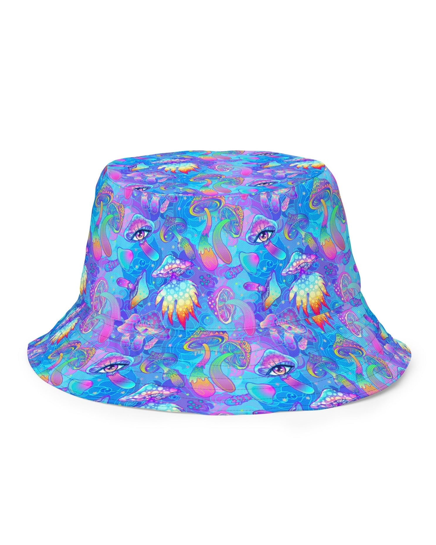 Shroomin Reversible Bucket Hat, Bucket Hat, - One Stop Rave