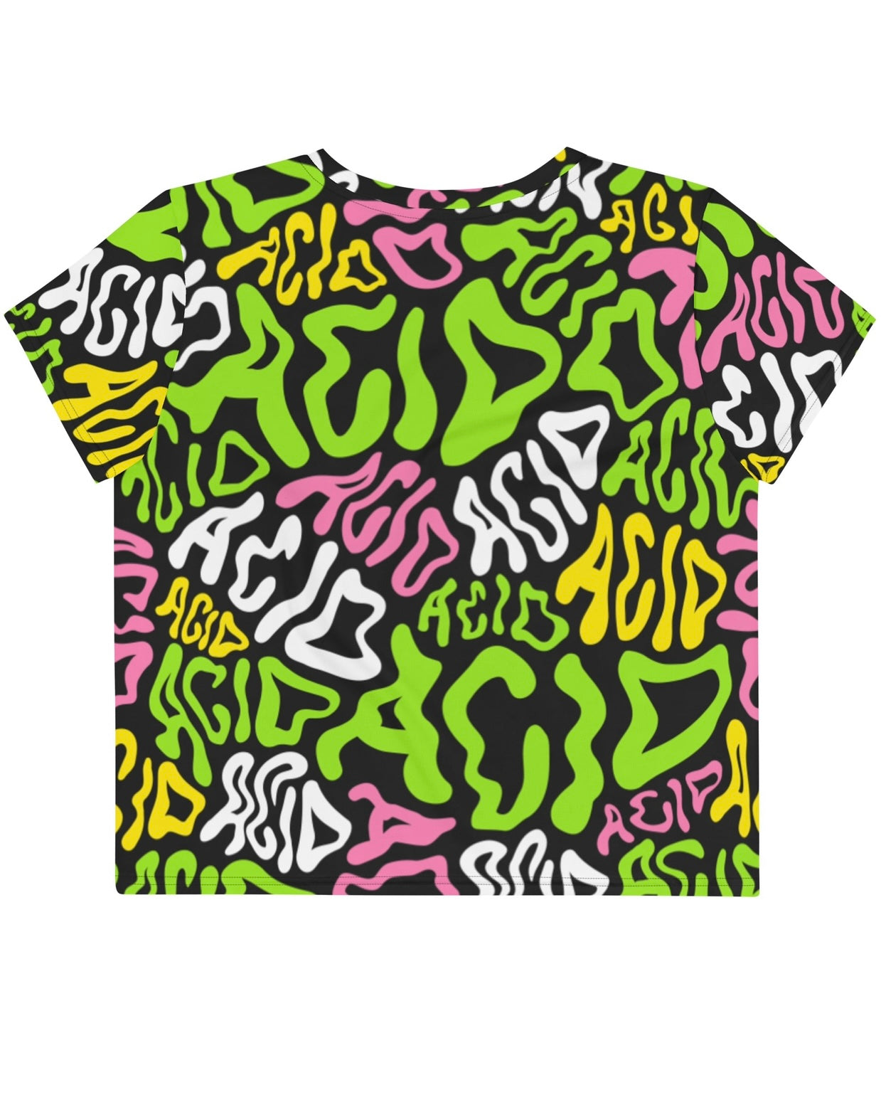 Candy Acid Crop Tee, Crop Tee, - One Stop Rave