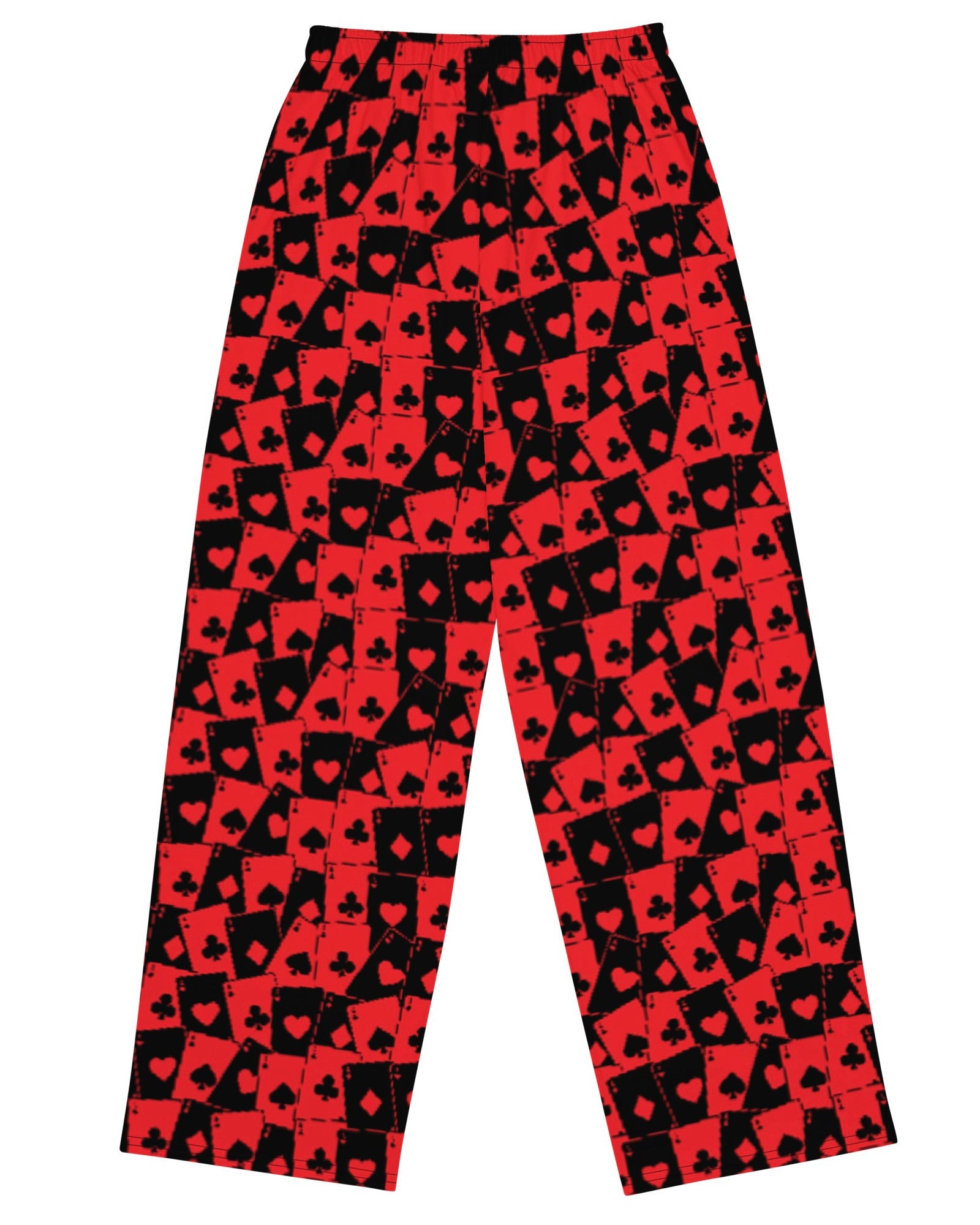 Ace Of Hearts Wide Leg Pants, Wide Leg Pants, - One Stop Rave