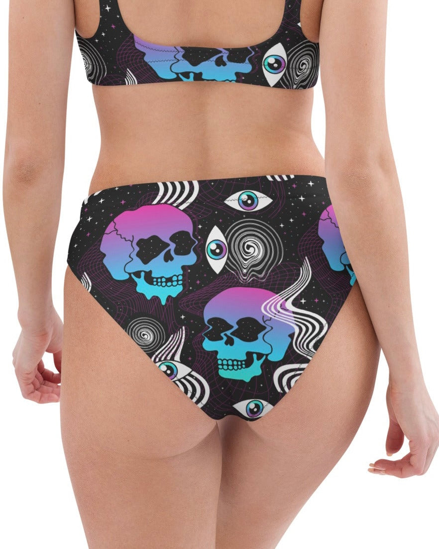 Ego Death Recycled High Waisted Bottoms, High-Waisted Bottoms, - One Stop Rave