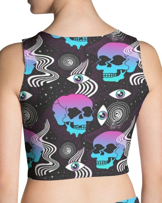 Ego Death Crop Top, Crop Top, - One Stop Rave