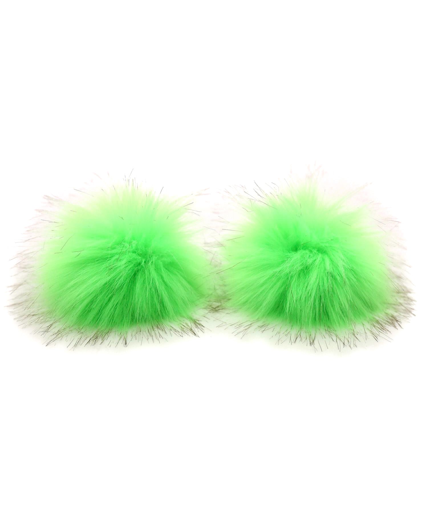 Lime Green Space Bunz, Space Buns, - One Stop Rave