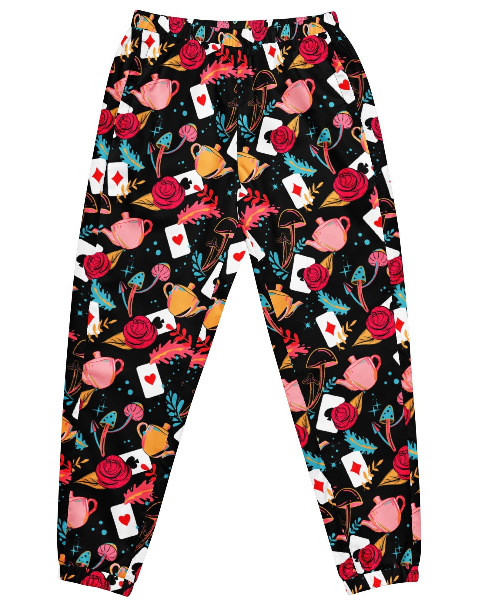 Curiouser and Curiouser Track Pants, Track Pants, - One Stop Rave