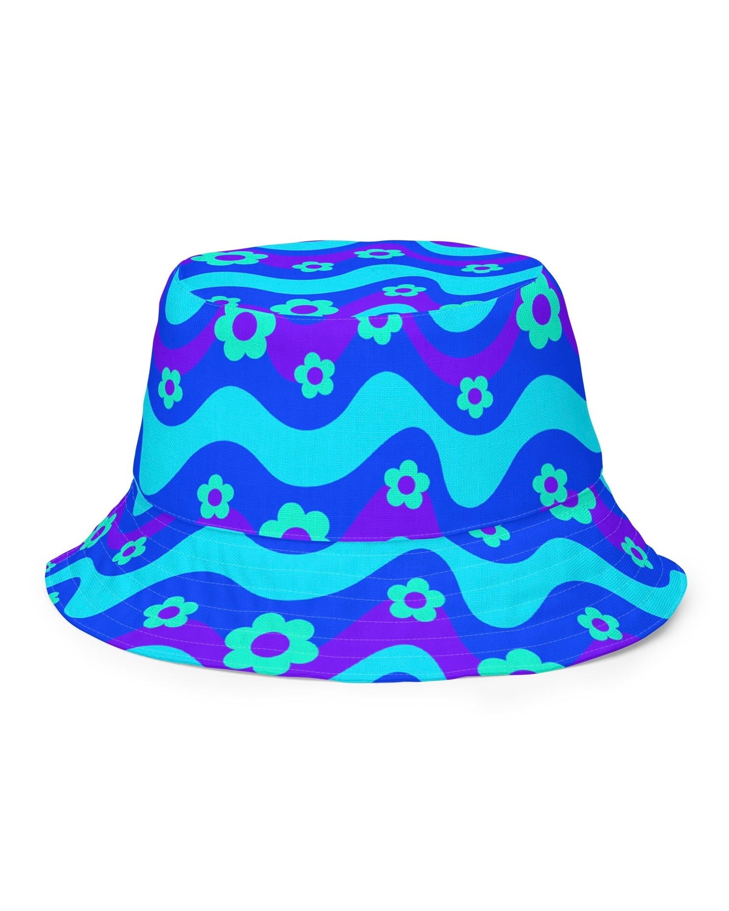 Flower Power Bucket Hat, Bucket Hat, - One Stop Rave