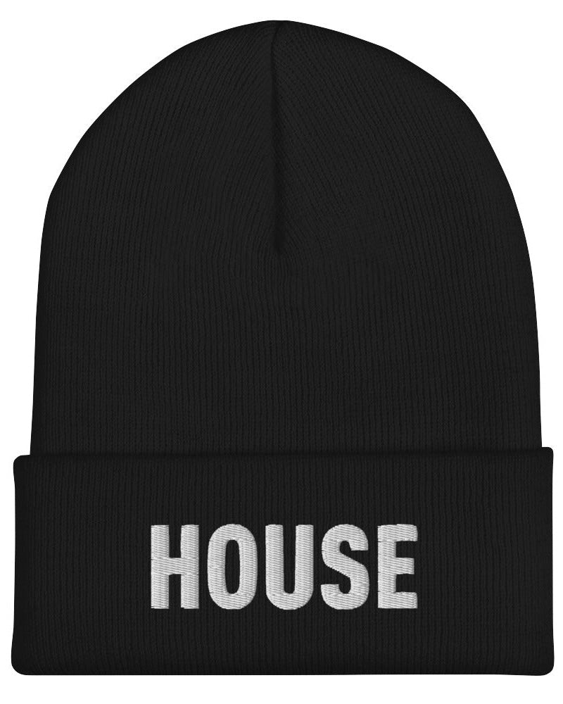 House Cuffed Beanie, Beanie, - One Stop Rave