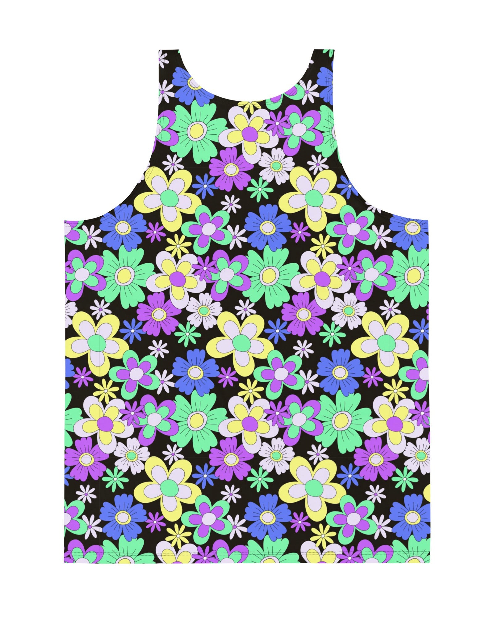Crazy Daisy Tank Top, Tank Top, - One Stop Rave
