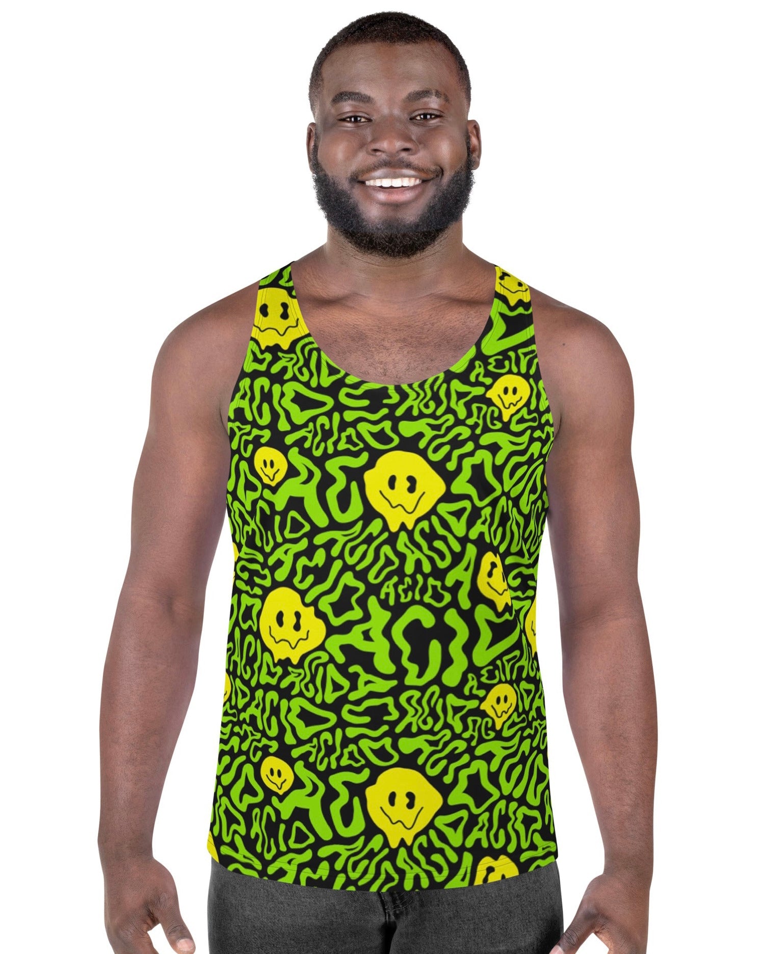 Acid Smilez Tank Top, Tank Top, - One Stop Rave