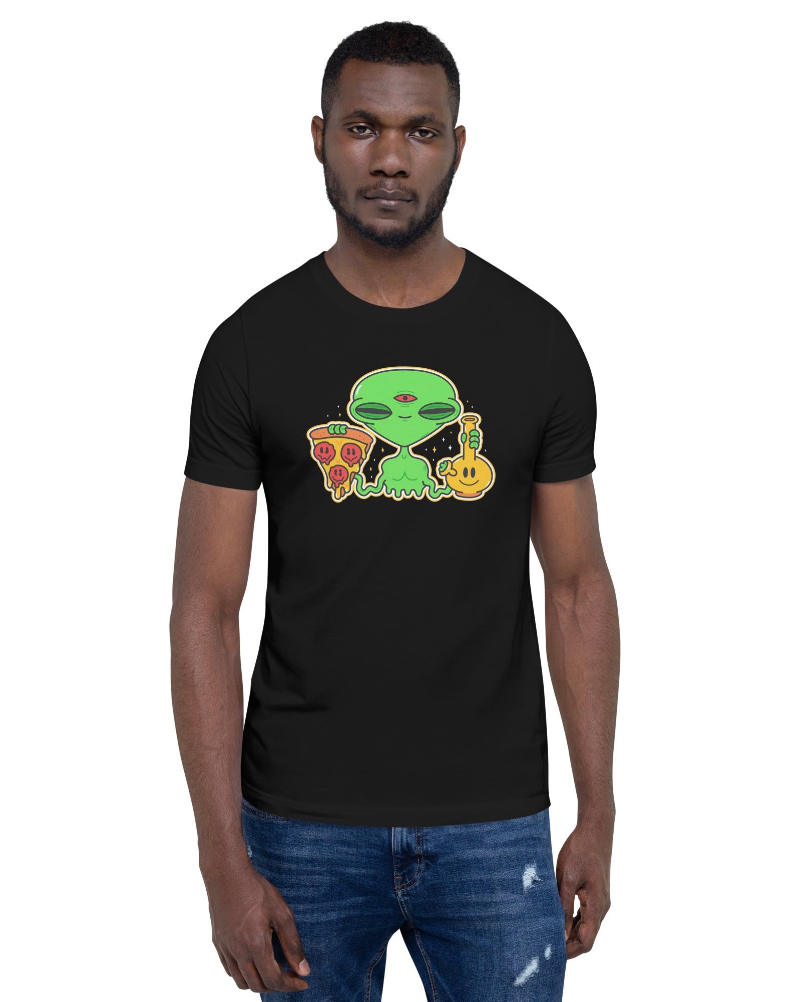 Stoned Alien T-Shirt, T-Shirt, - One Stop Rave