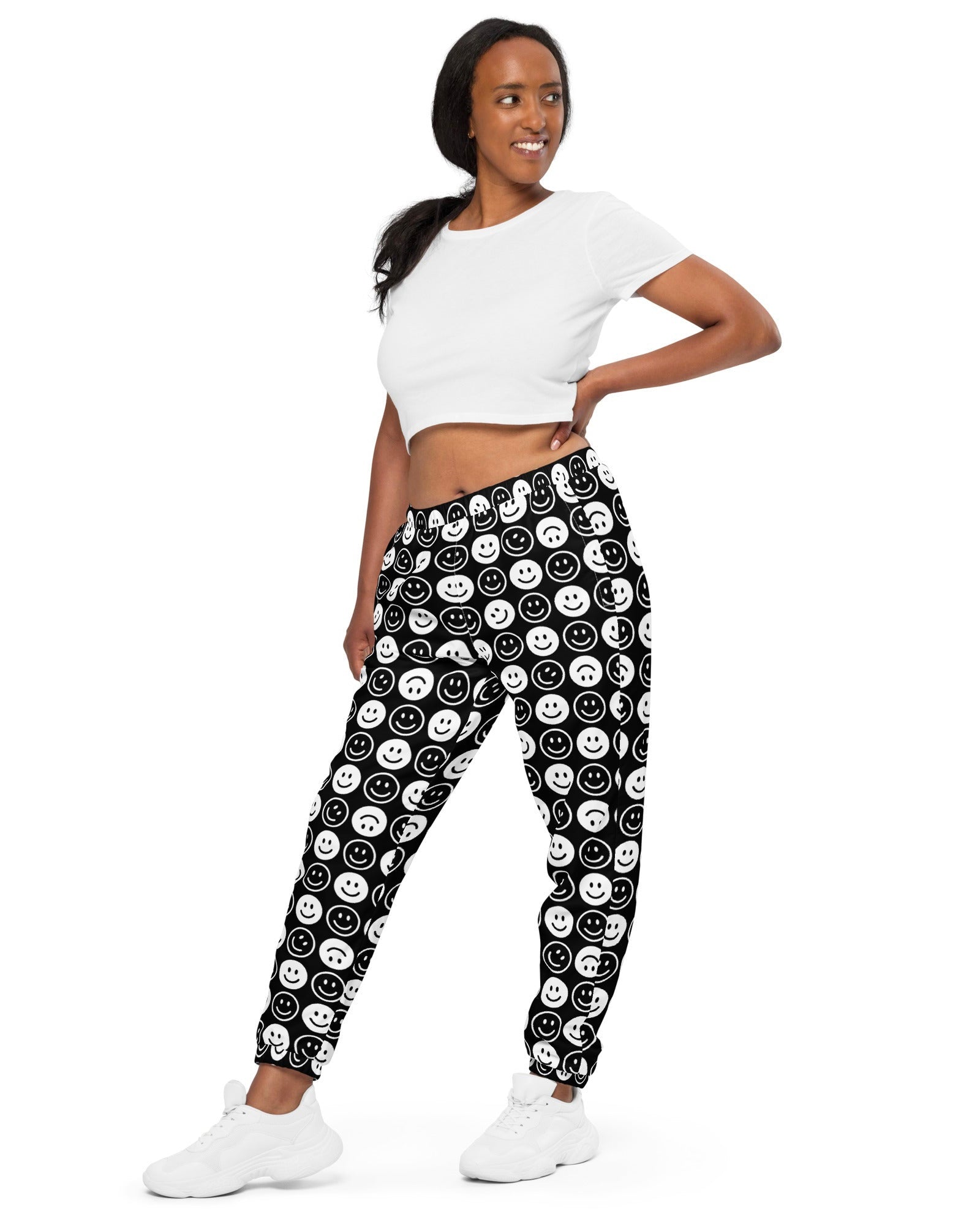 All Smiles Track Pants, Track Pants, - One Stop Rave