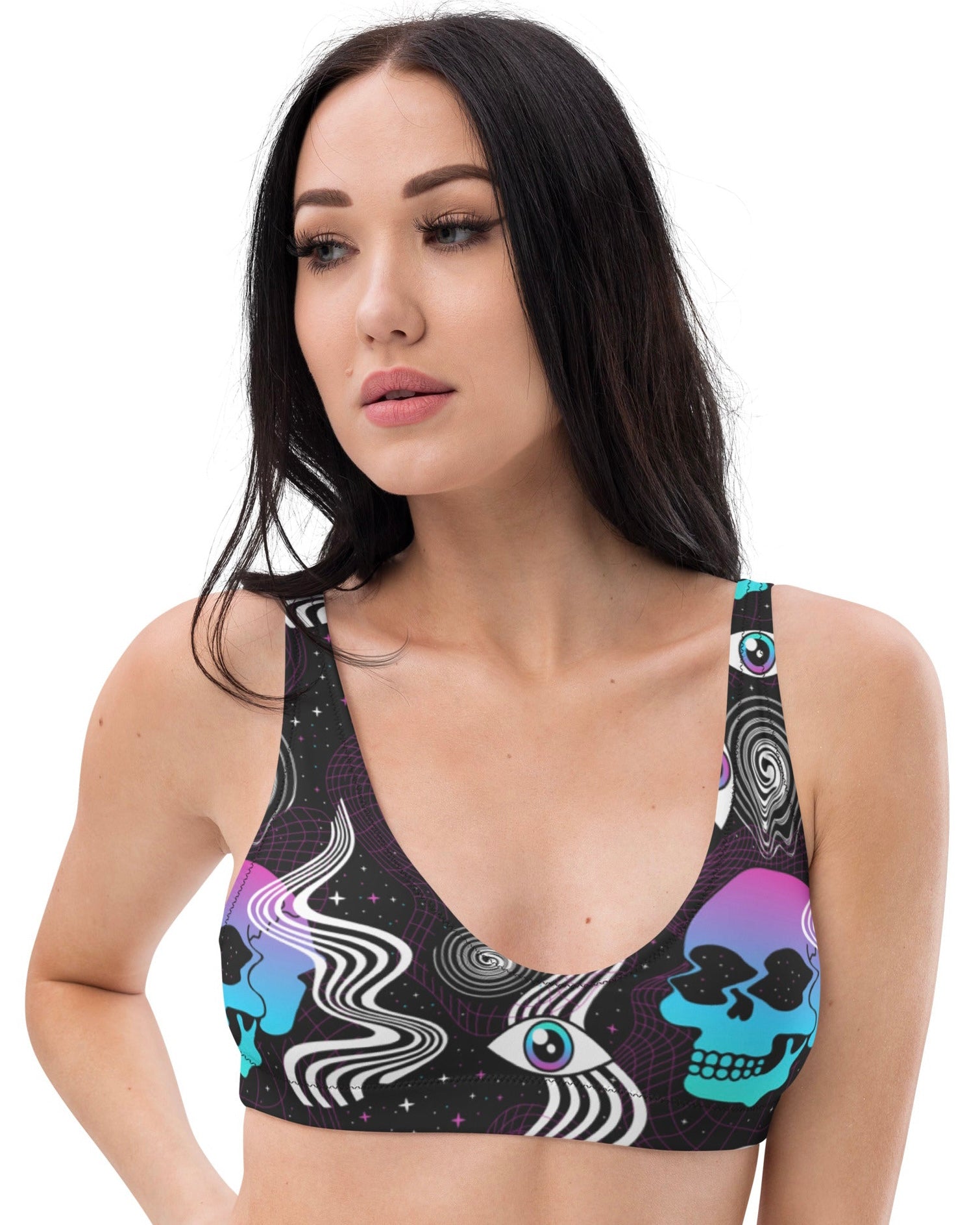 Ego Death Recycled Padded V-Top, V-Top, - One Stop Rave