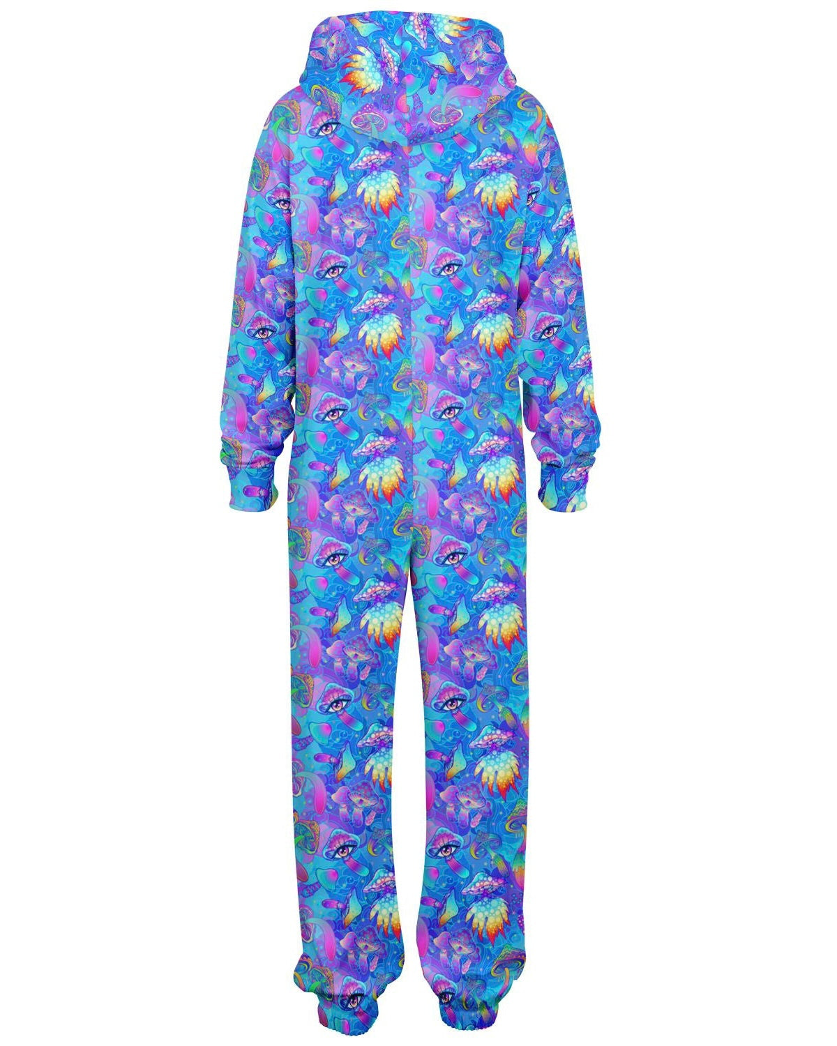 Shroomin Blue Onesie, Onesie, - One Stop Rave