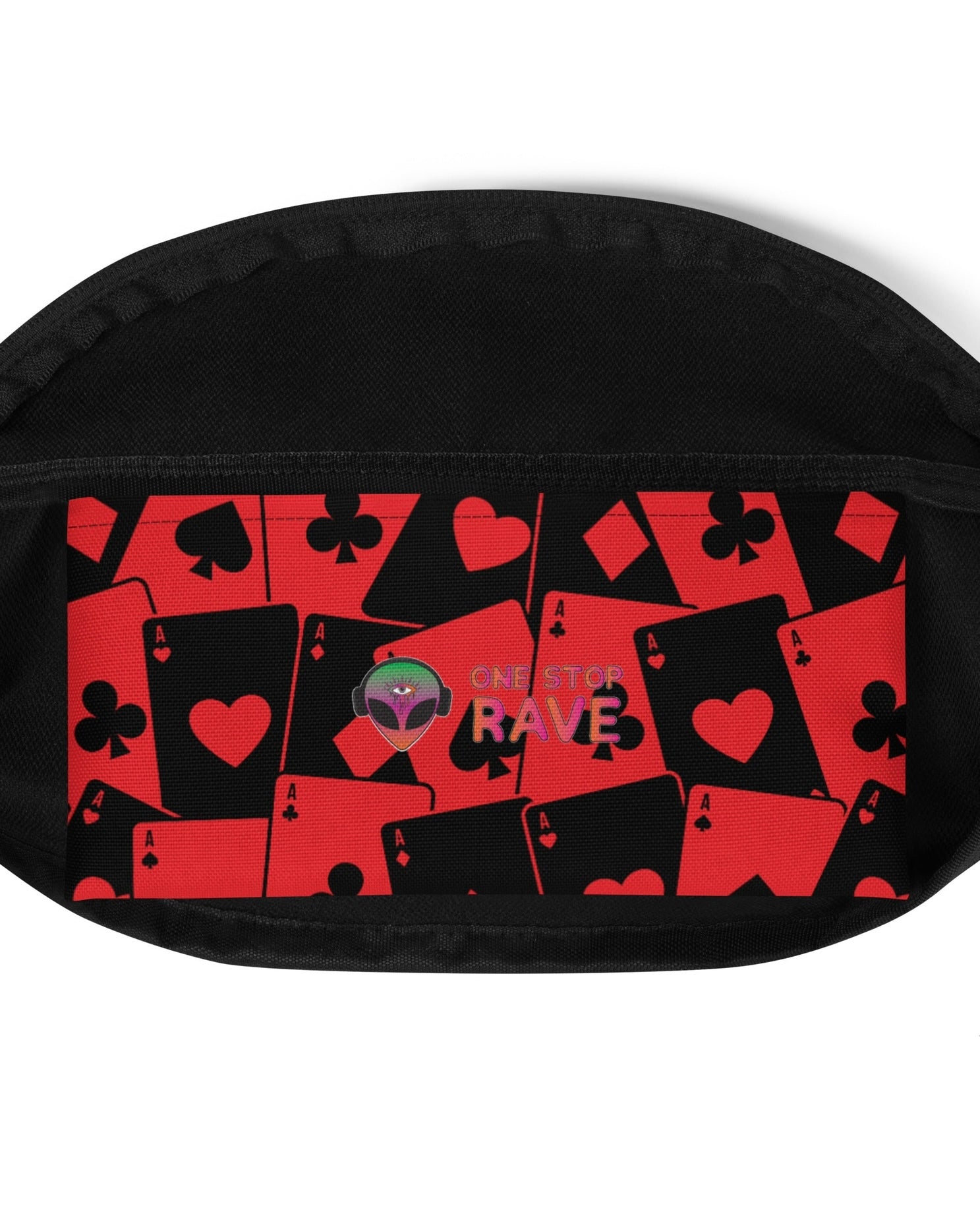 Ace Of Hearts Fanny Pack, Fanny Pack, - One Stop Rave